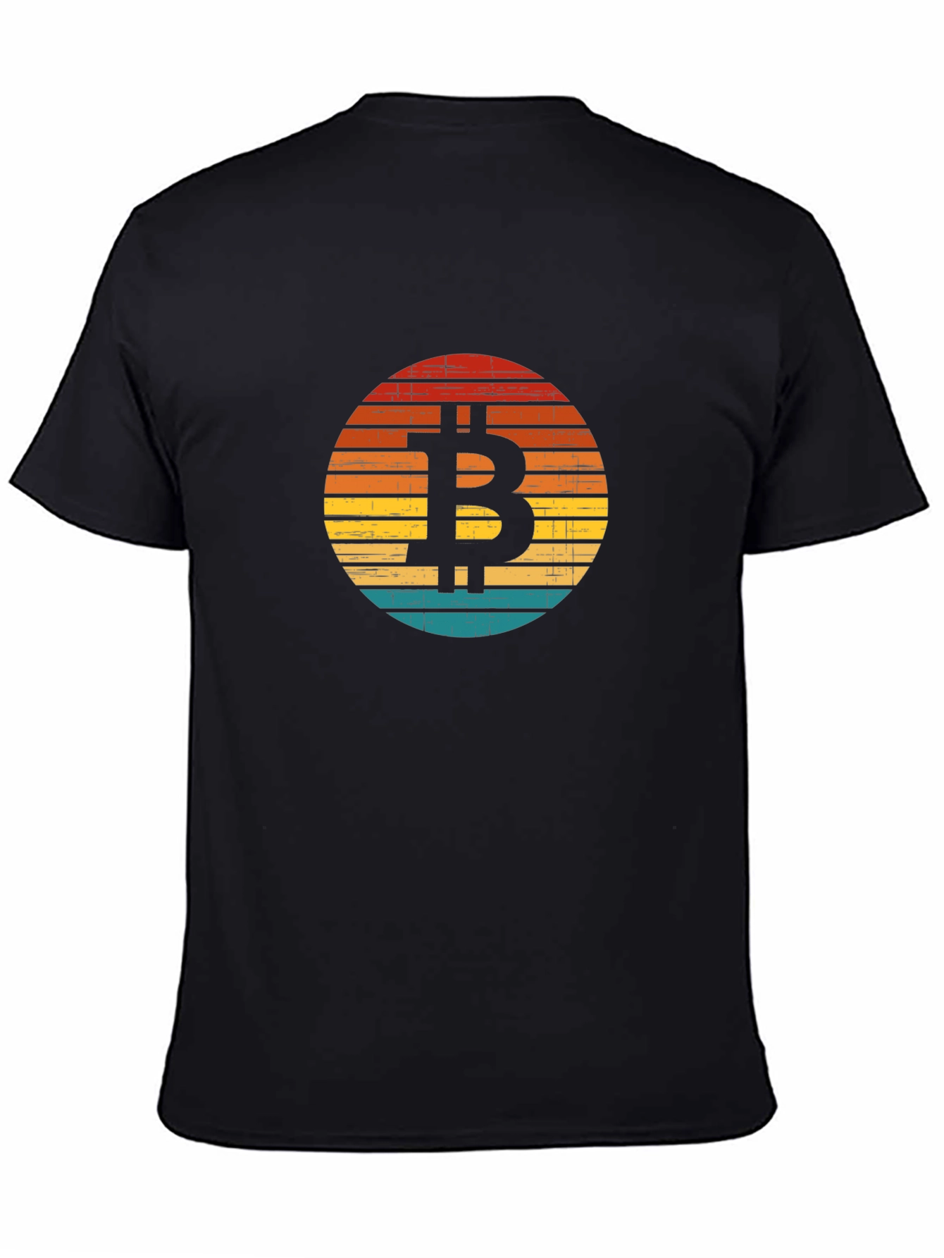 Bitcoin Sunset Graphic Tee - Crypto T-Shirt
