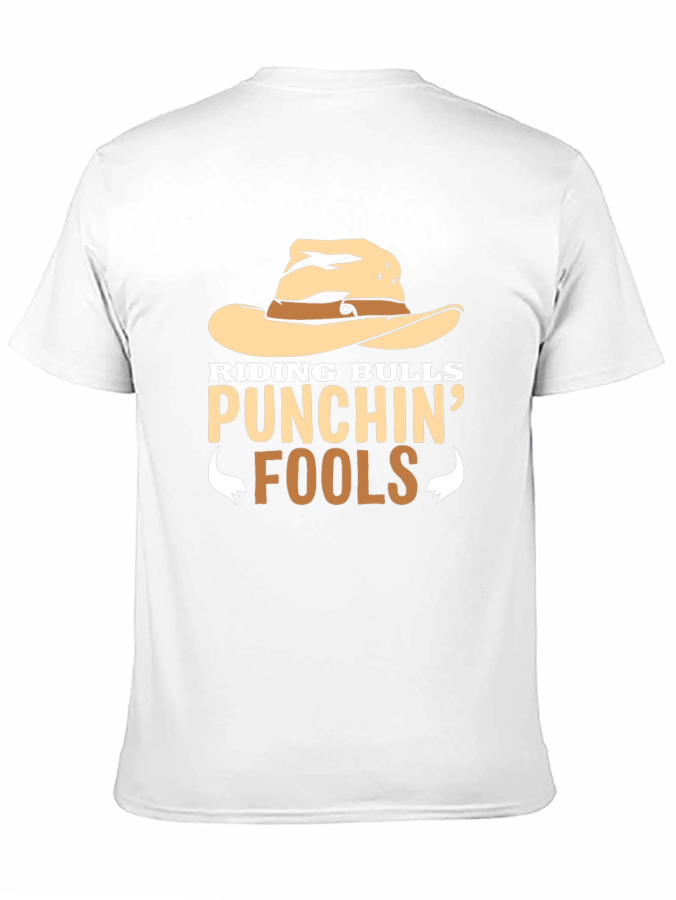 Riding Bulls Punchin Fools Graphic Tee