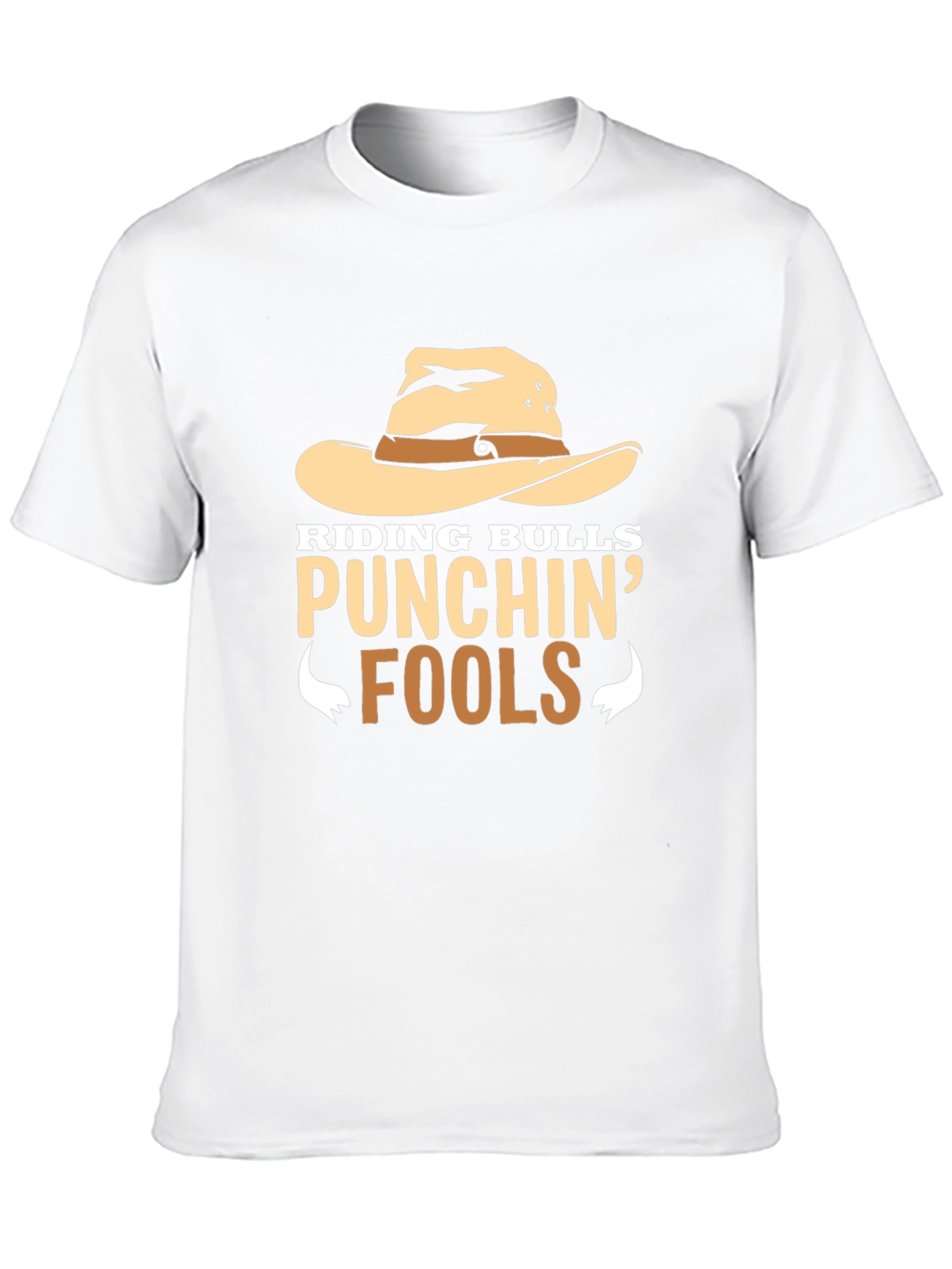 Riding Bulls Punchin Fools Graphic Tee