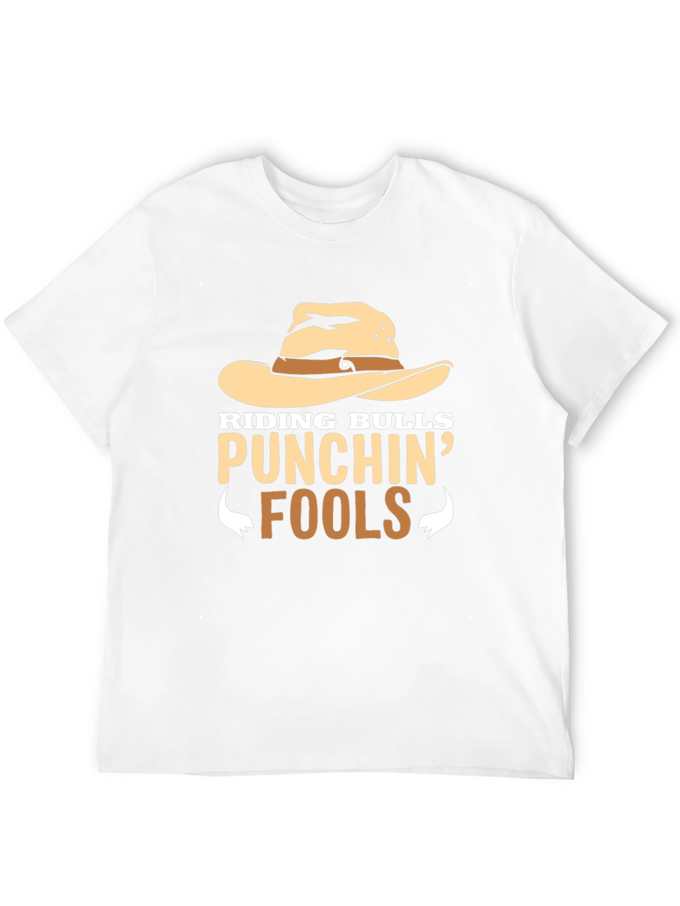 Riding Bulls Punchin Fools Graphic Tee