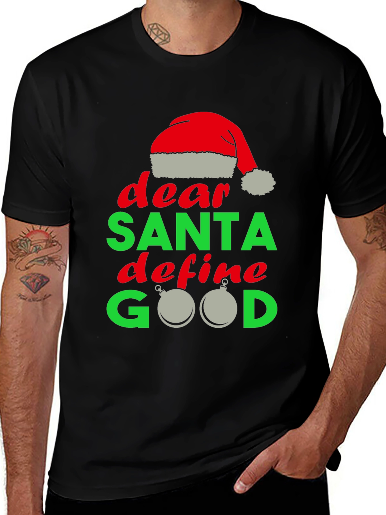 Dear Santa Define Good Christmas T-Shirt