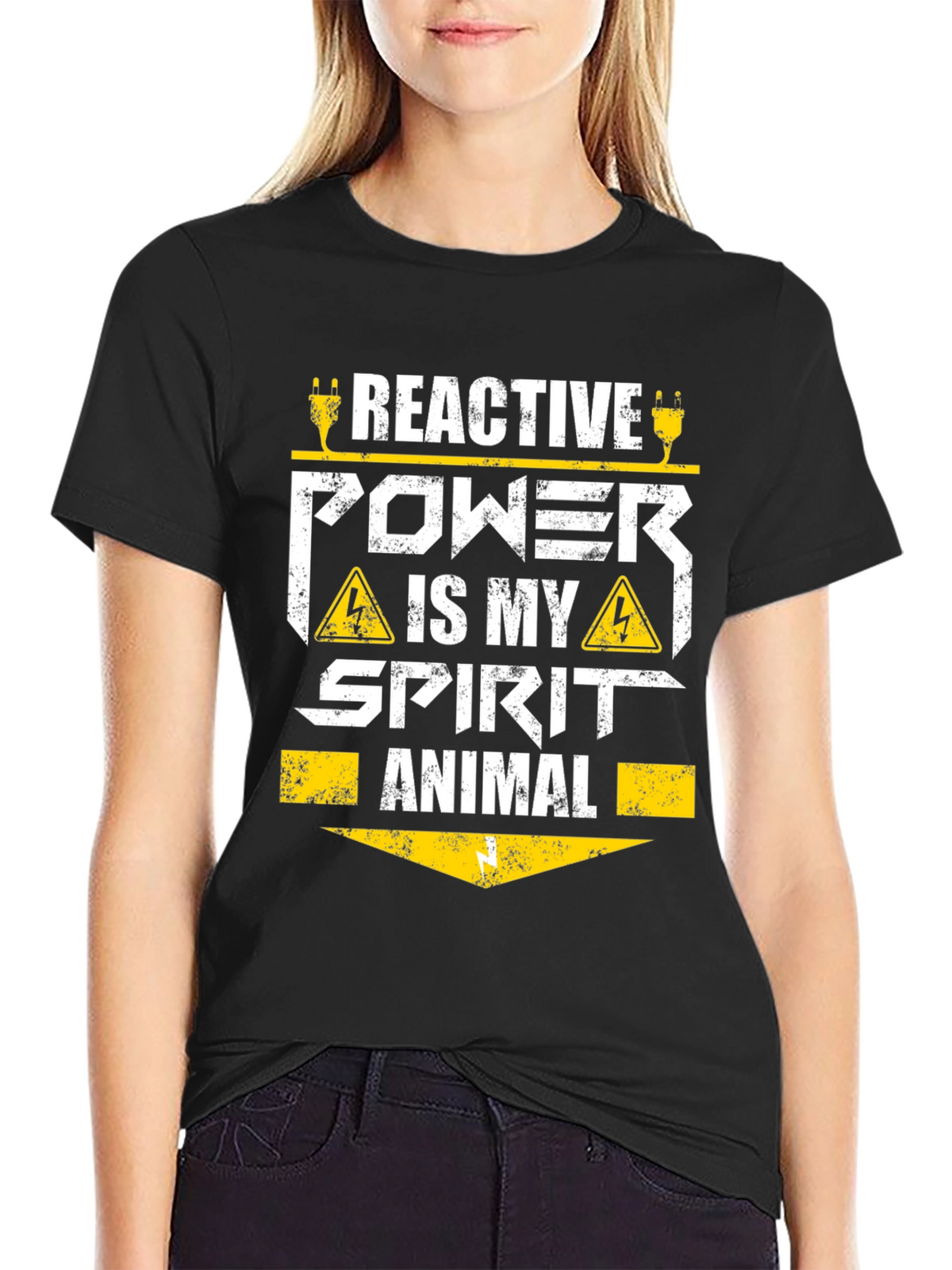 Reactive Power Spirit Animal T-Shirt - Electrician Tee