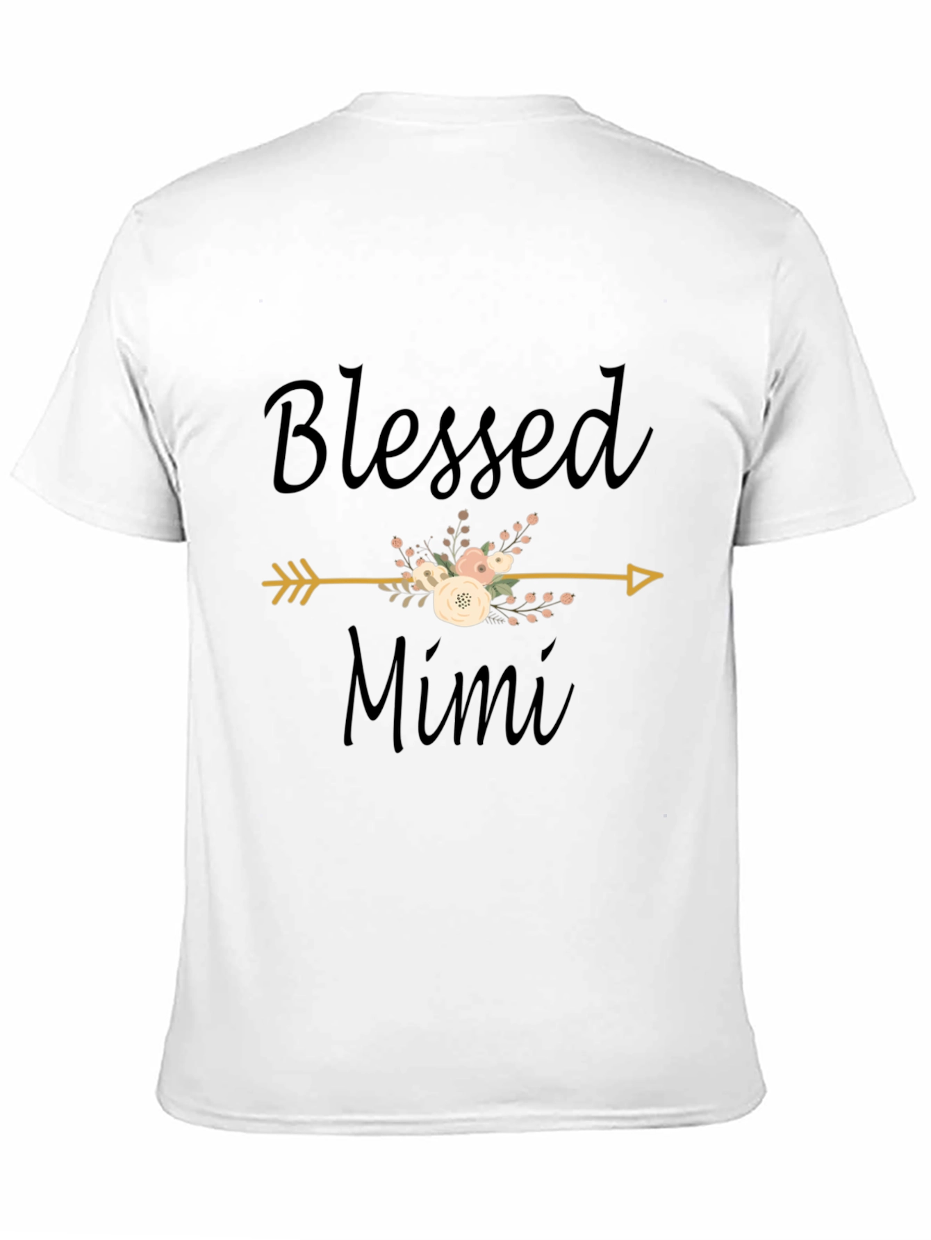 Blessed Mimi Graphic T-Shirt - Black