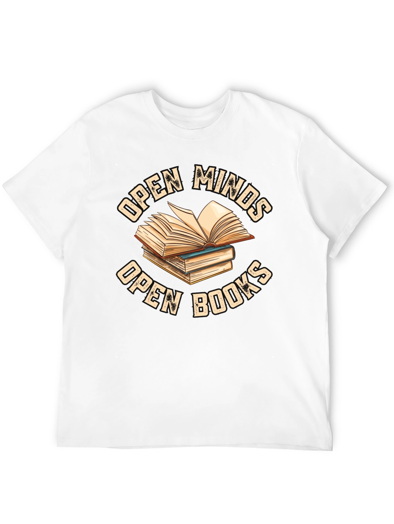Open Minds Open Books T-Shirt