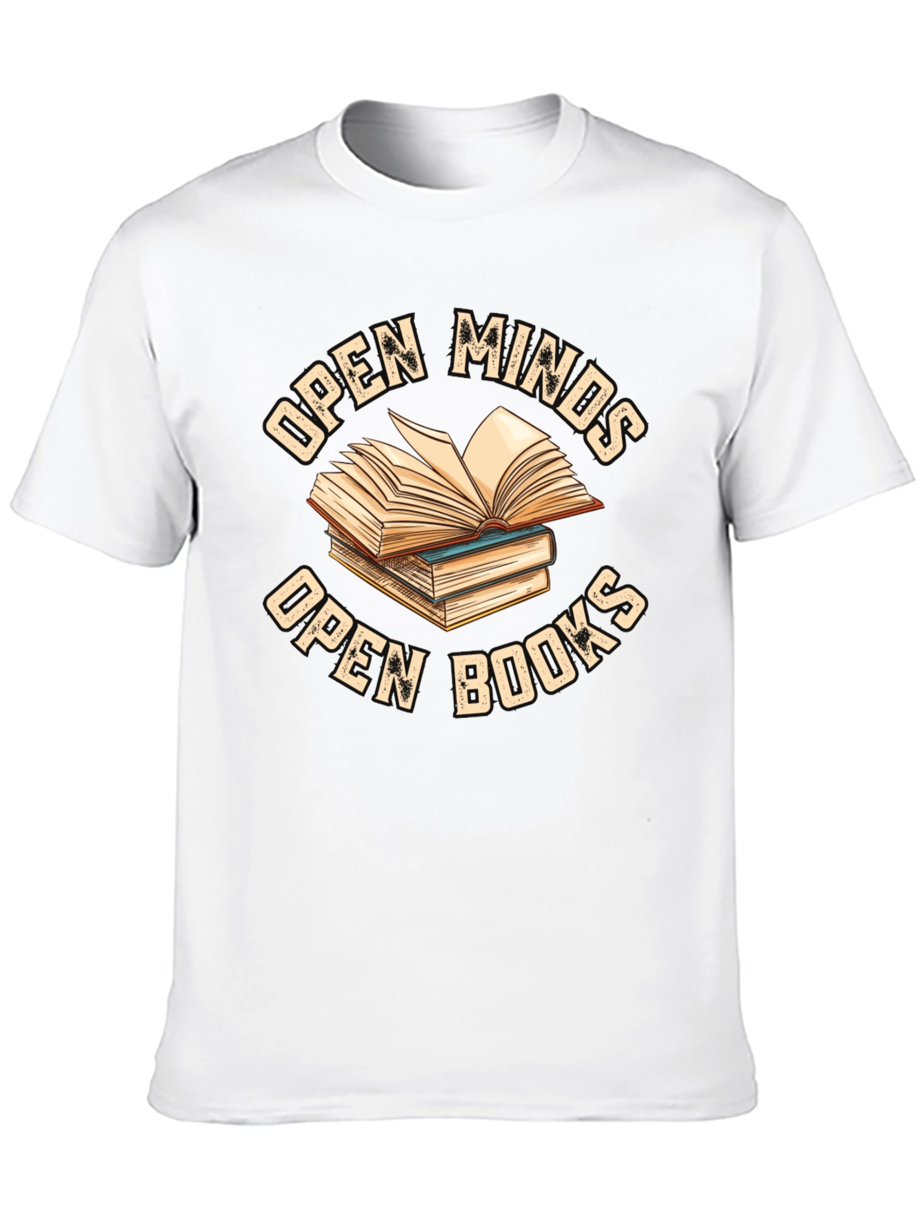 Open Minds Open Books T-Shirt