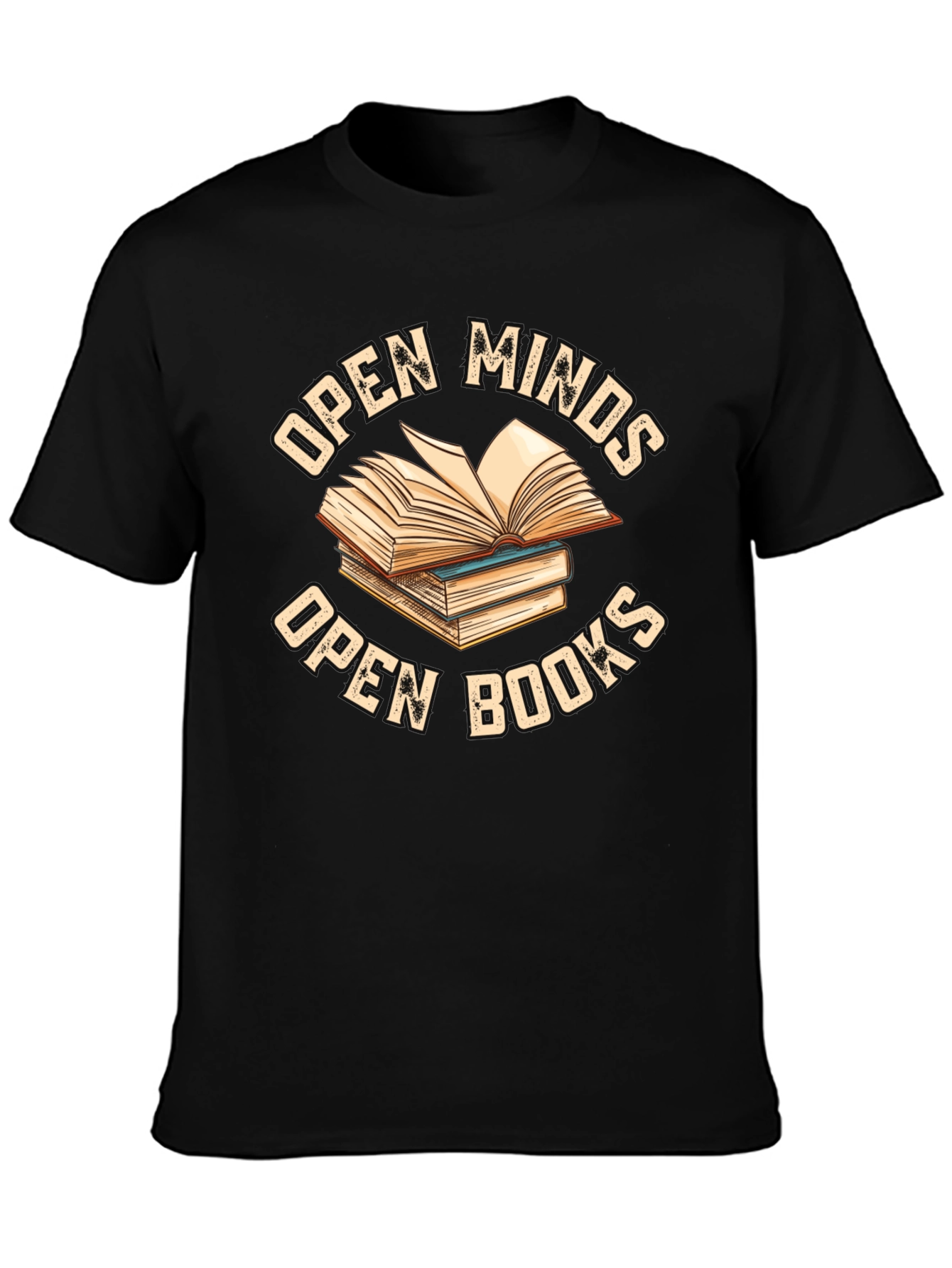 Open Minds Open Books T-Shirt