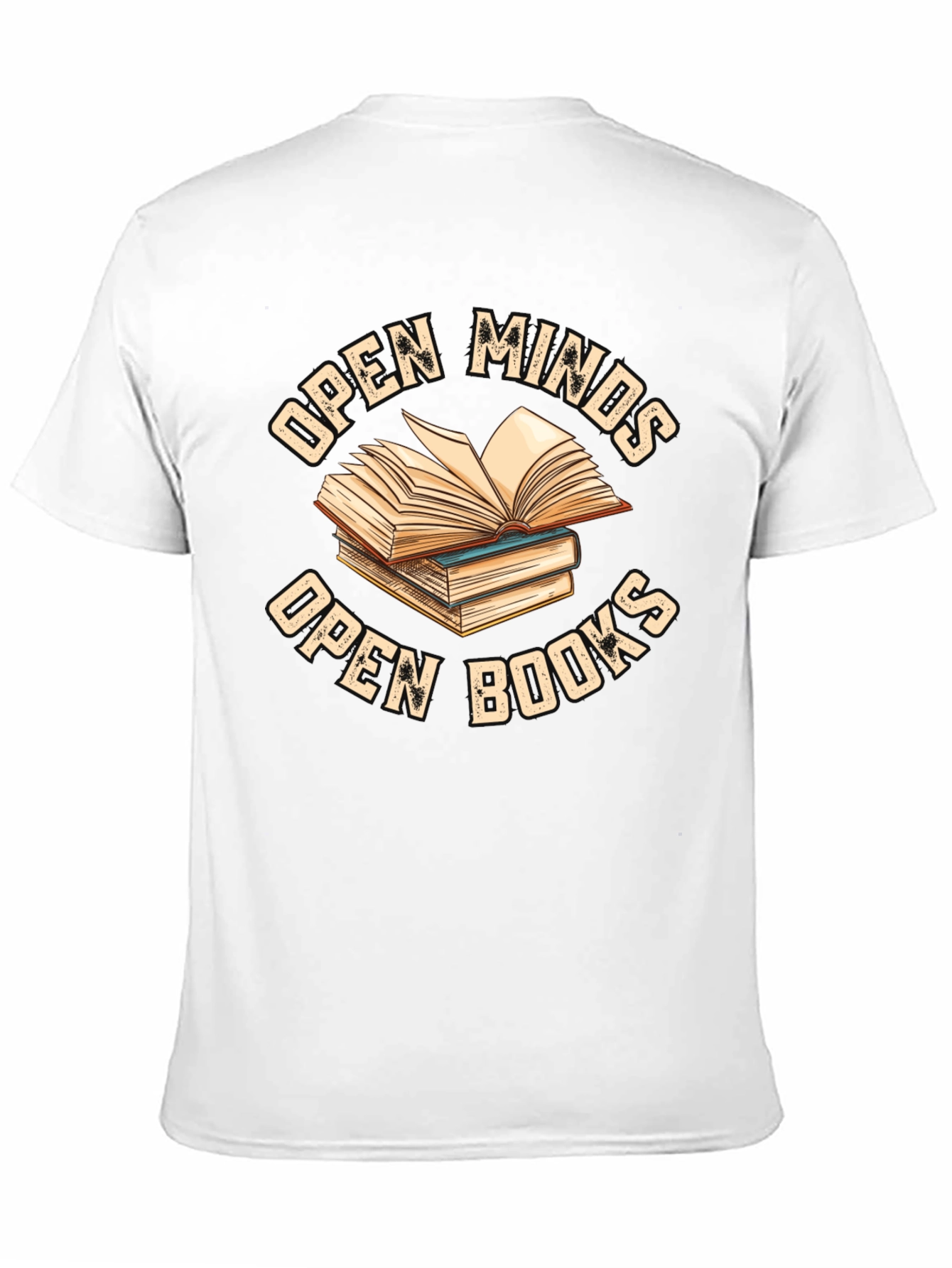 Open Minds Open Books T-Shirt