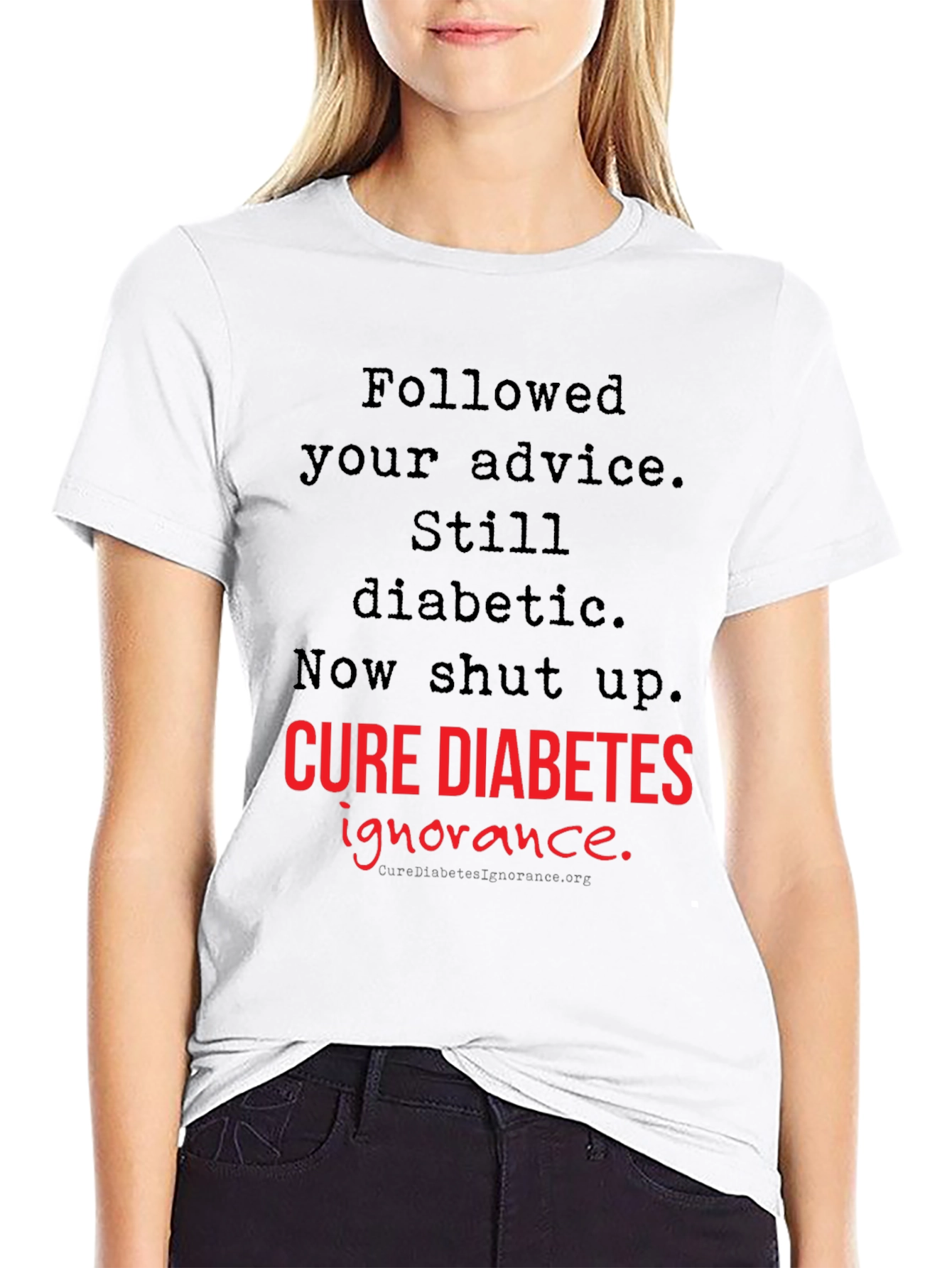 Cure Diabetes Ignorance T-Shirt