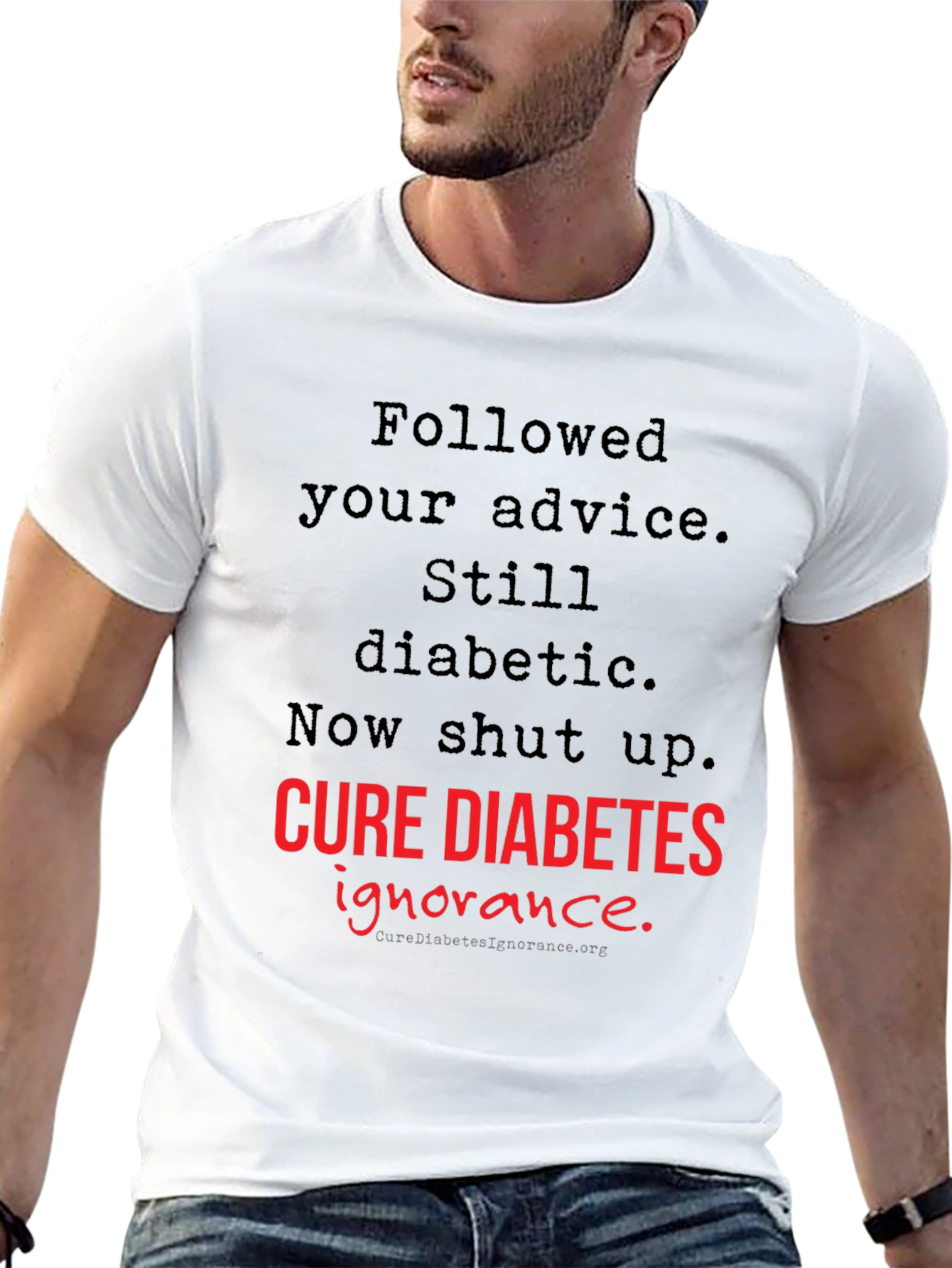 Cure Diabetes Ignorance T-Shirt