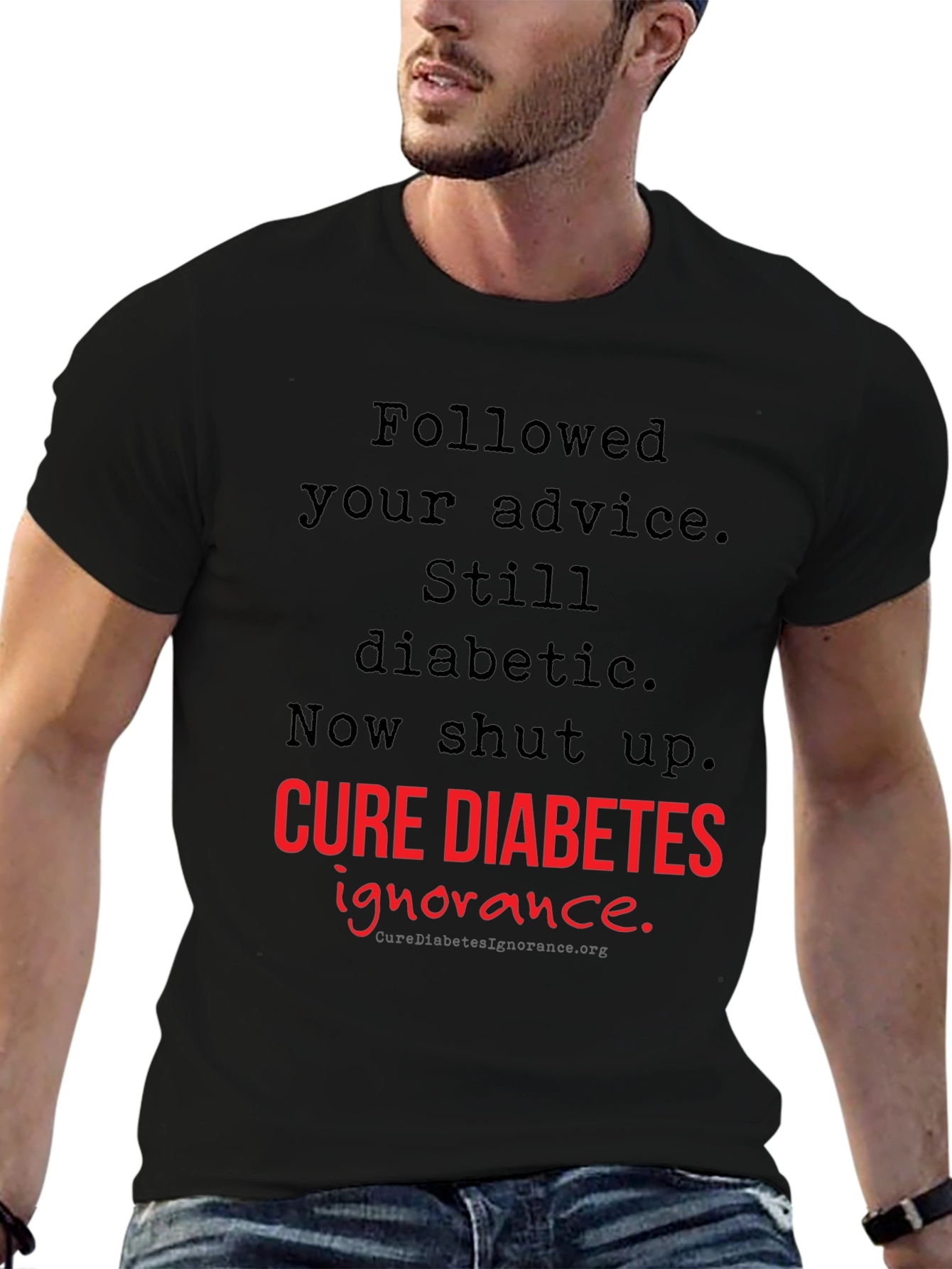 Cure Diabetes Ignorance T-Shirt