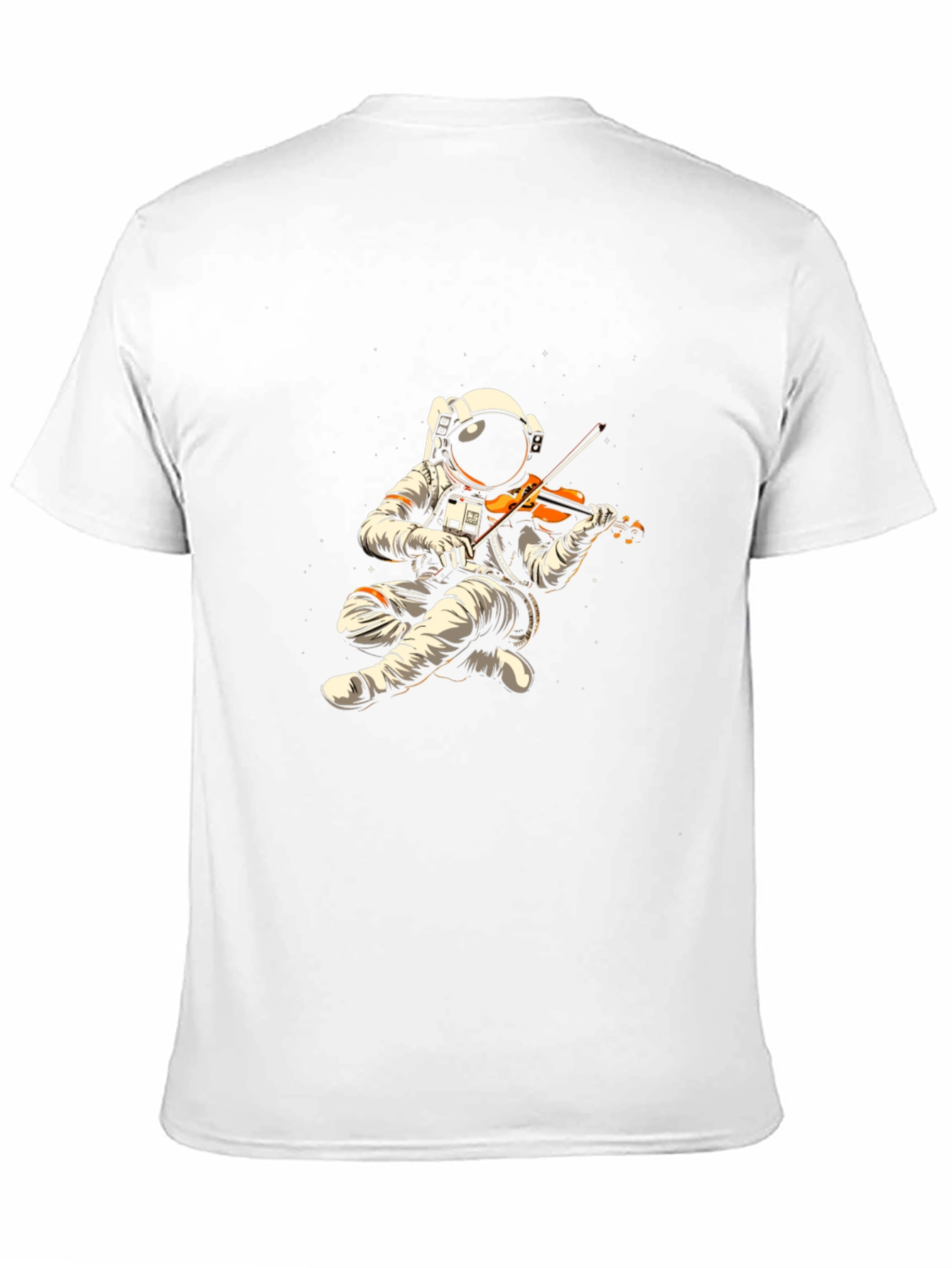 Astronaut Violinist Graphic Tee