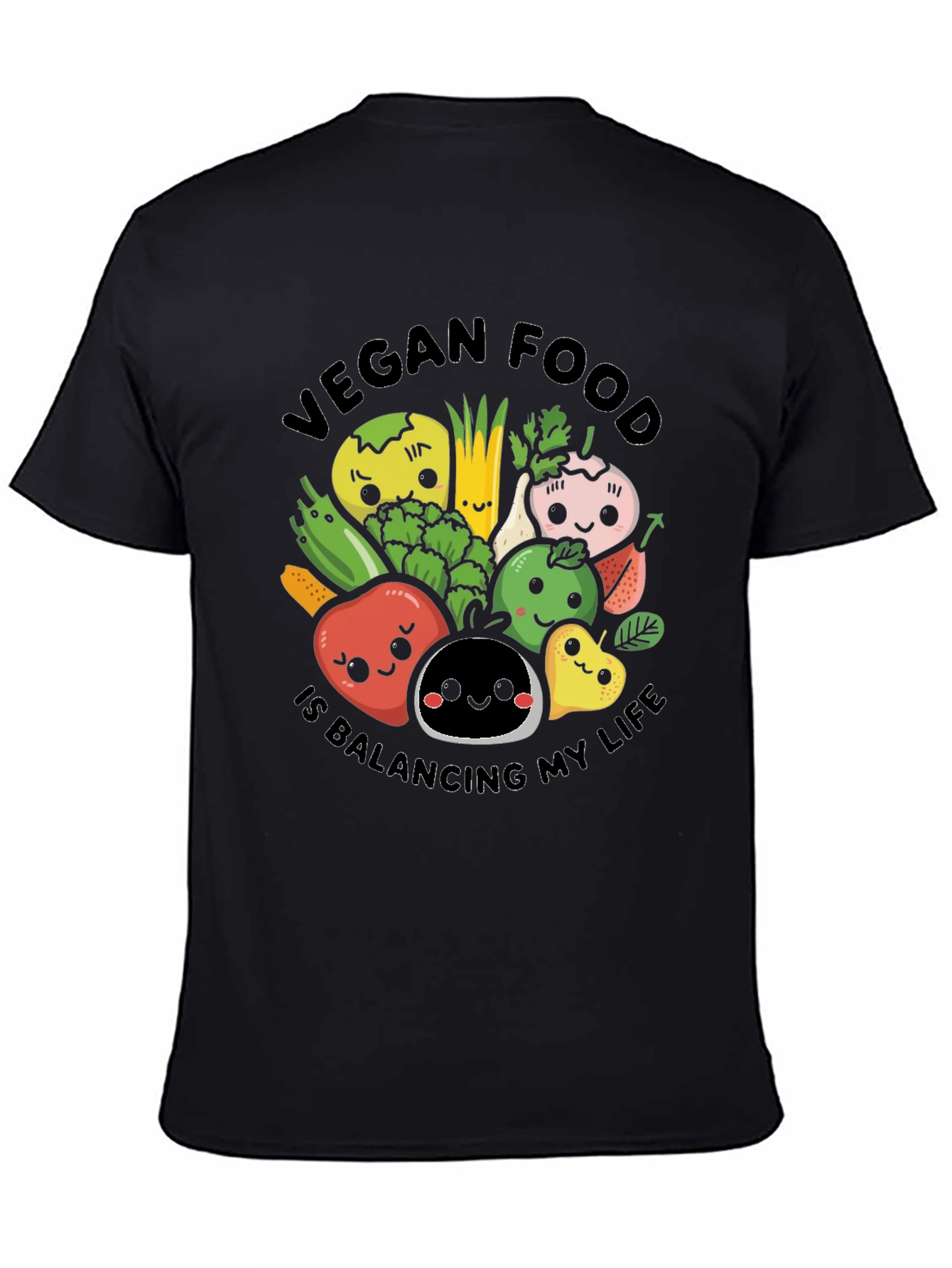 Vegan Food Balancing Act T-Shirt