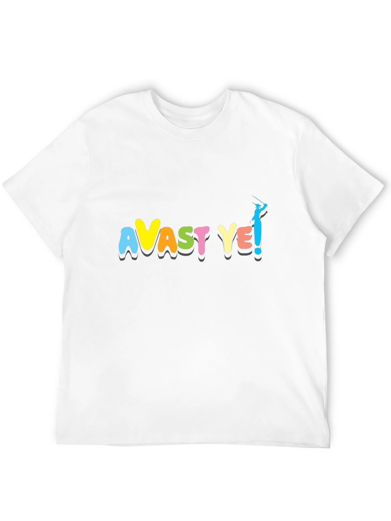 Avast Ye! Black T-Shirt