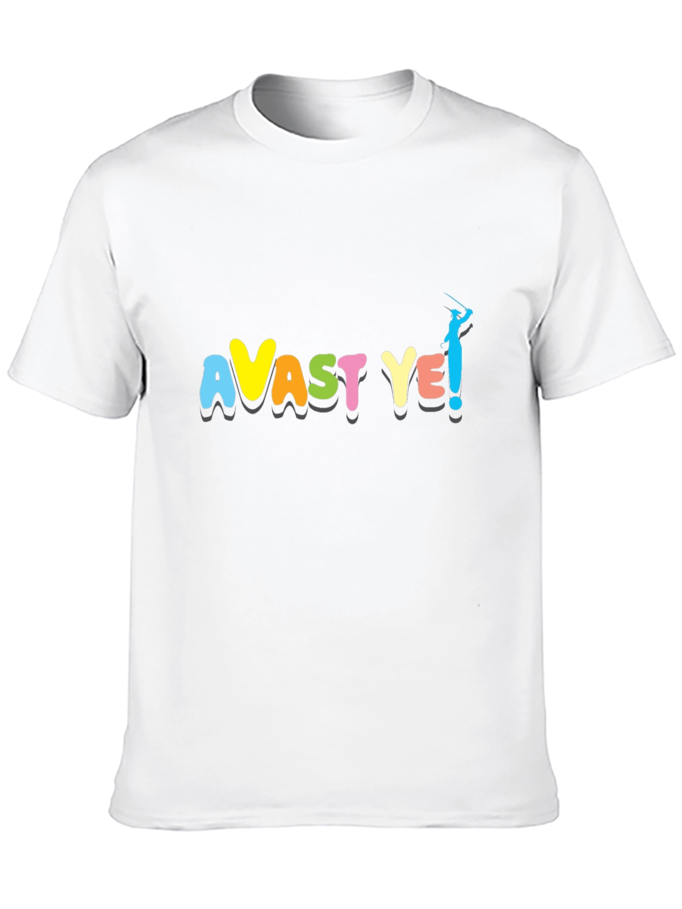 Avast Ye! Black T-Shirt