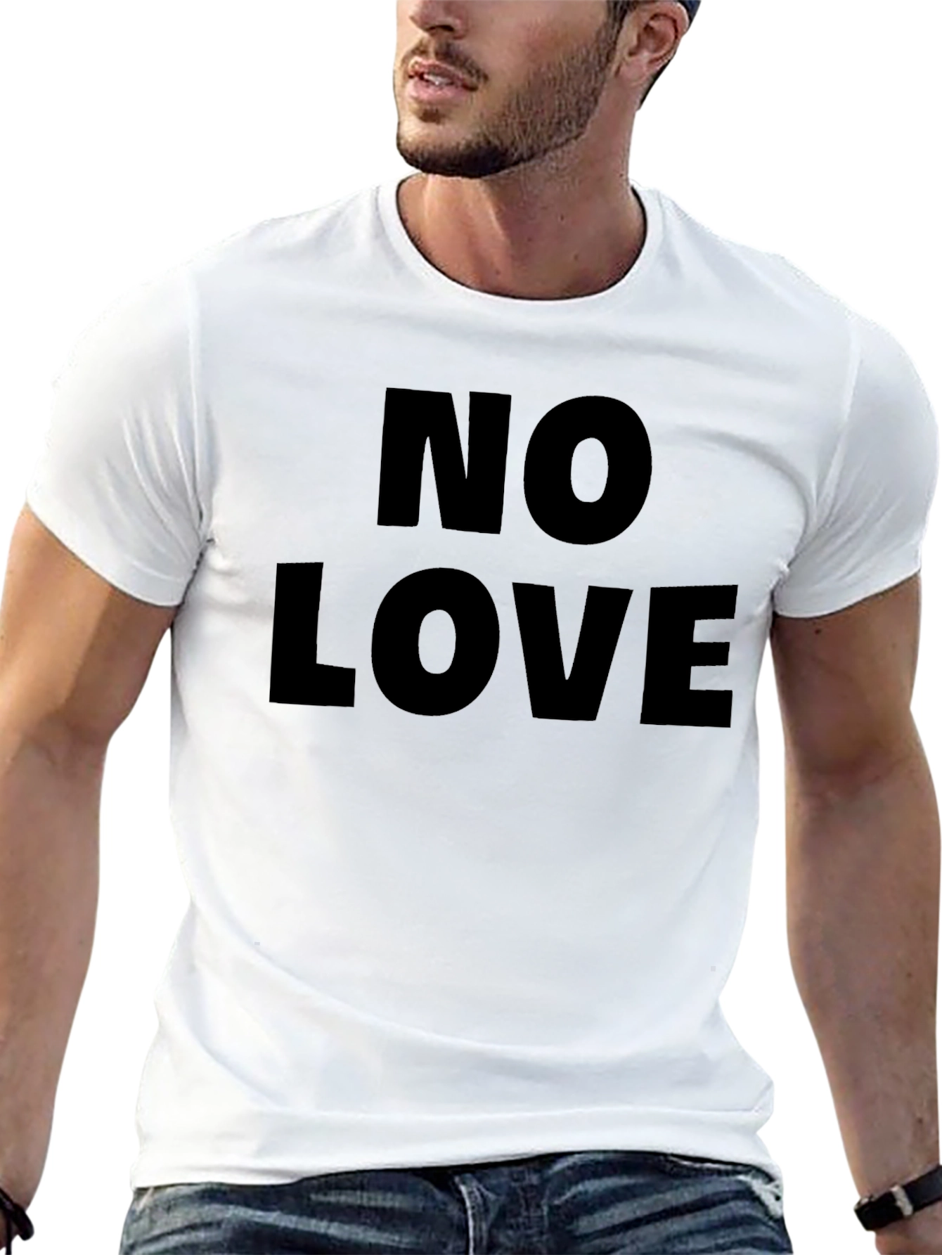 No Love T-Shirt - Bold Statement Tee