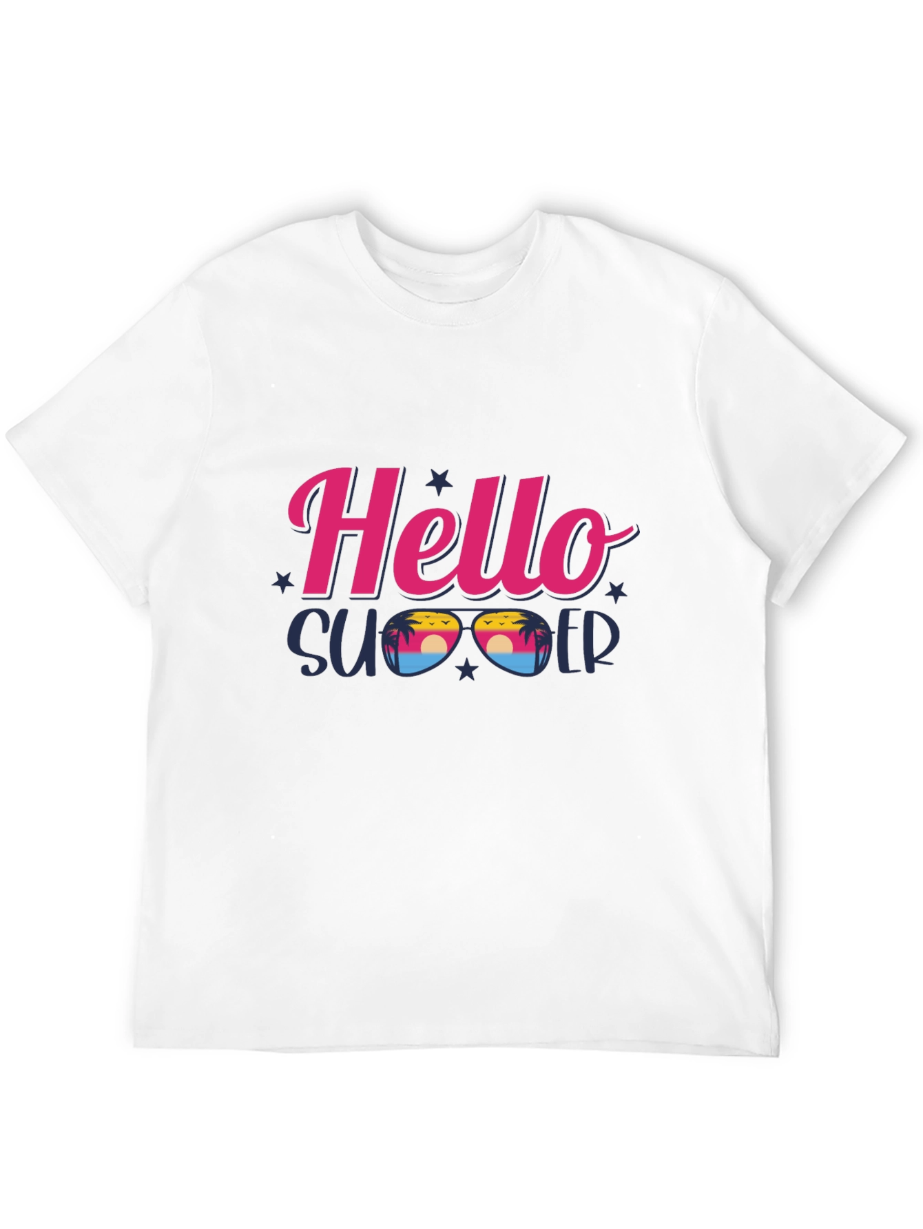 Hello Summer Graphic T-Shirt