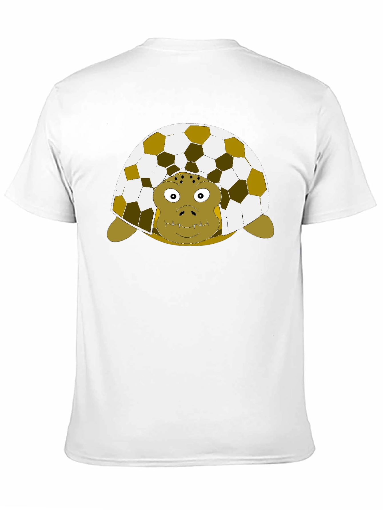 Turtle Soccer Ball Shell Graphic T-Shirt