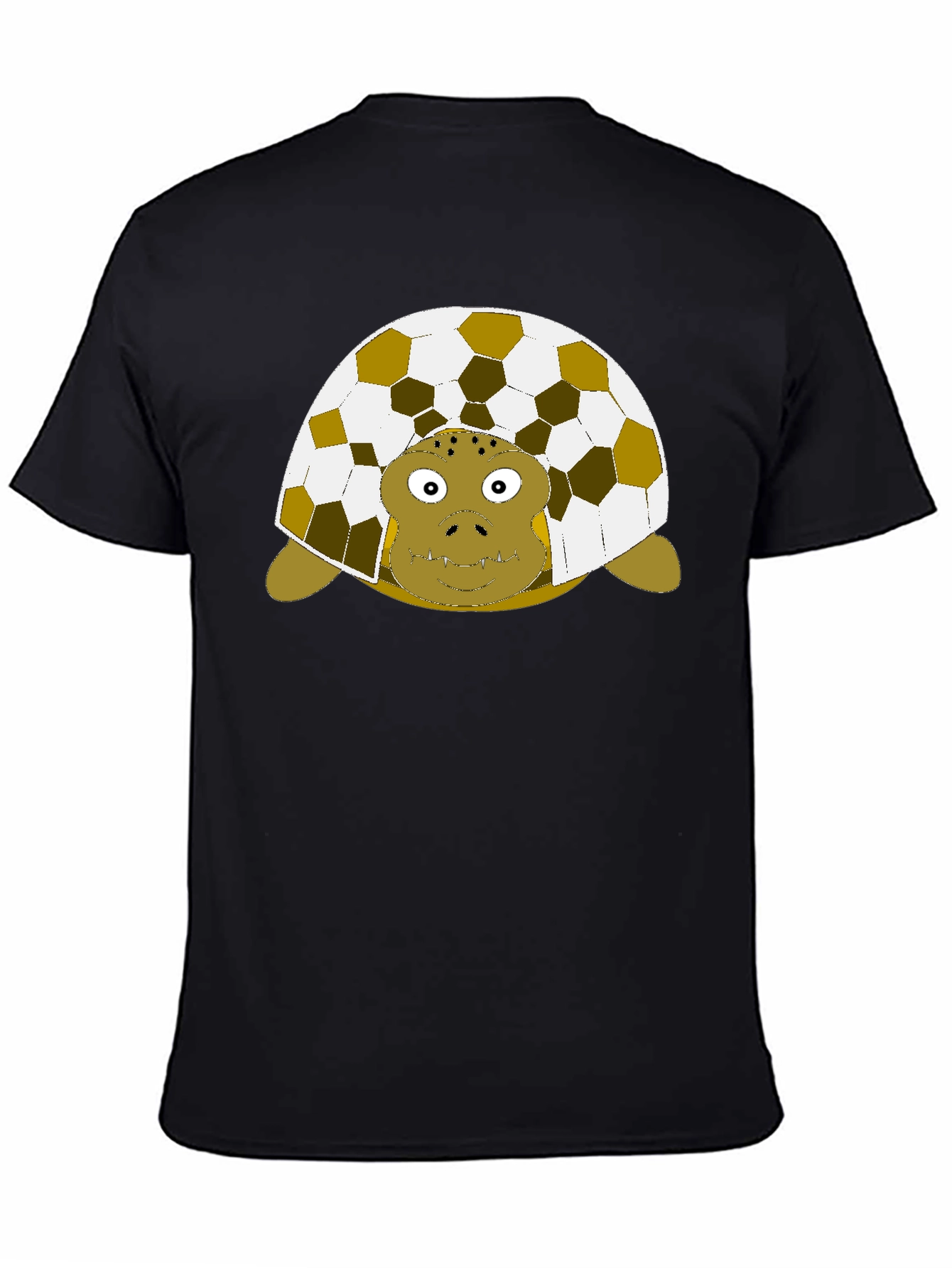 Turtle Soccer Ball Shell Graphic T-Shirt