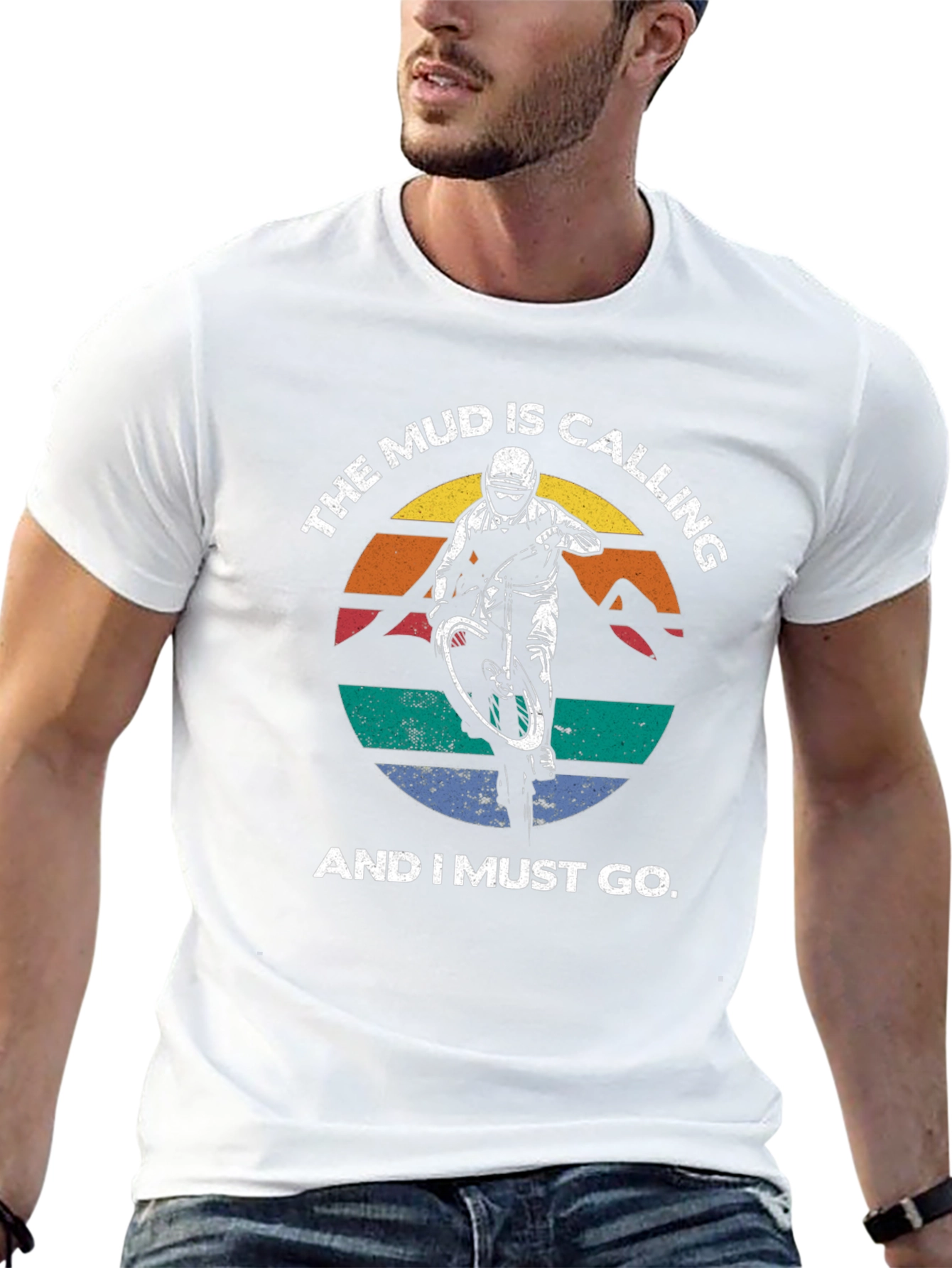 Mud Calling T-Shirt - Mountain Biking Adventure Tee