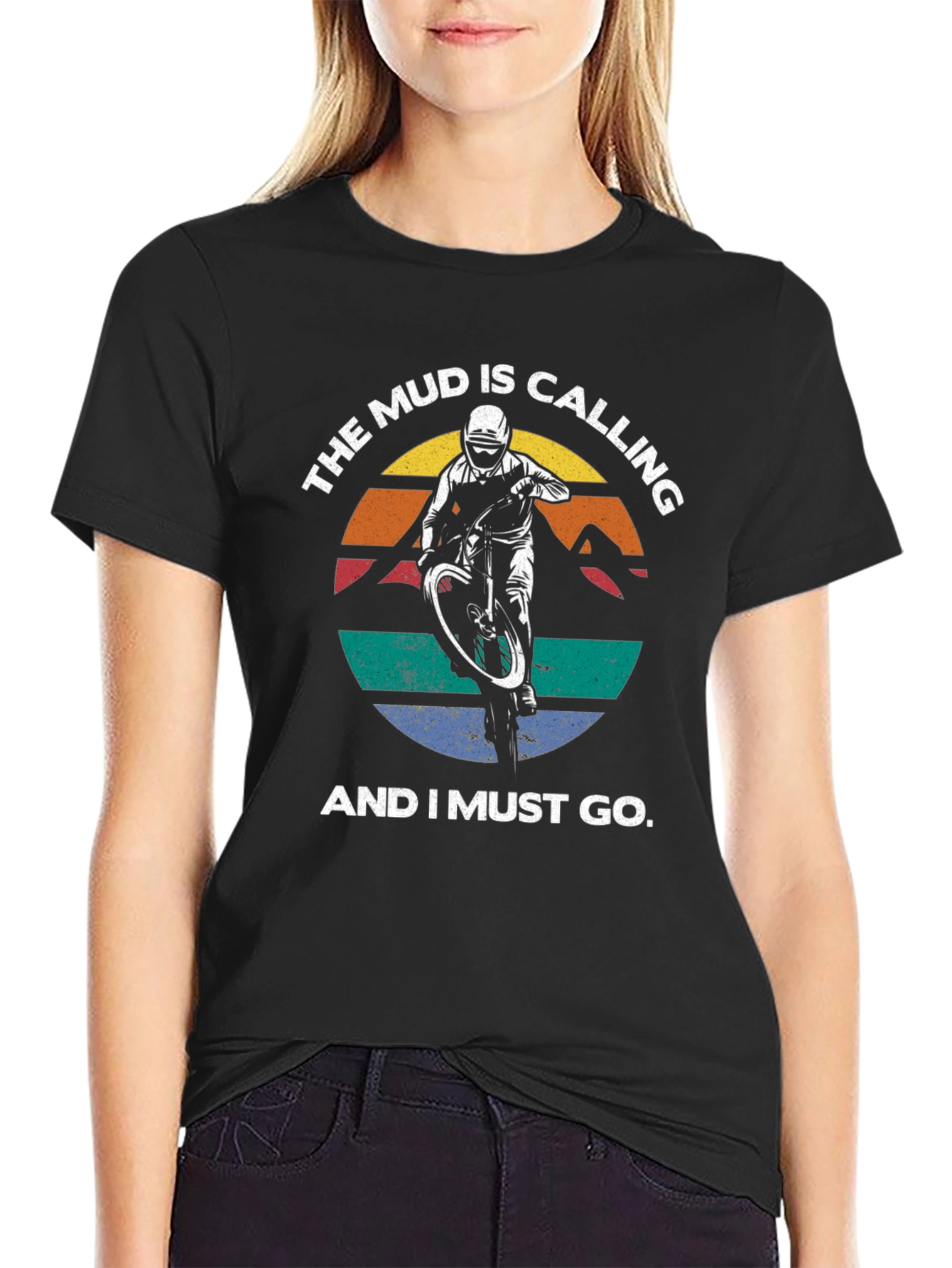 Mud Calling T-Shirt - Mountain Biking Adventure Tee