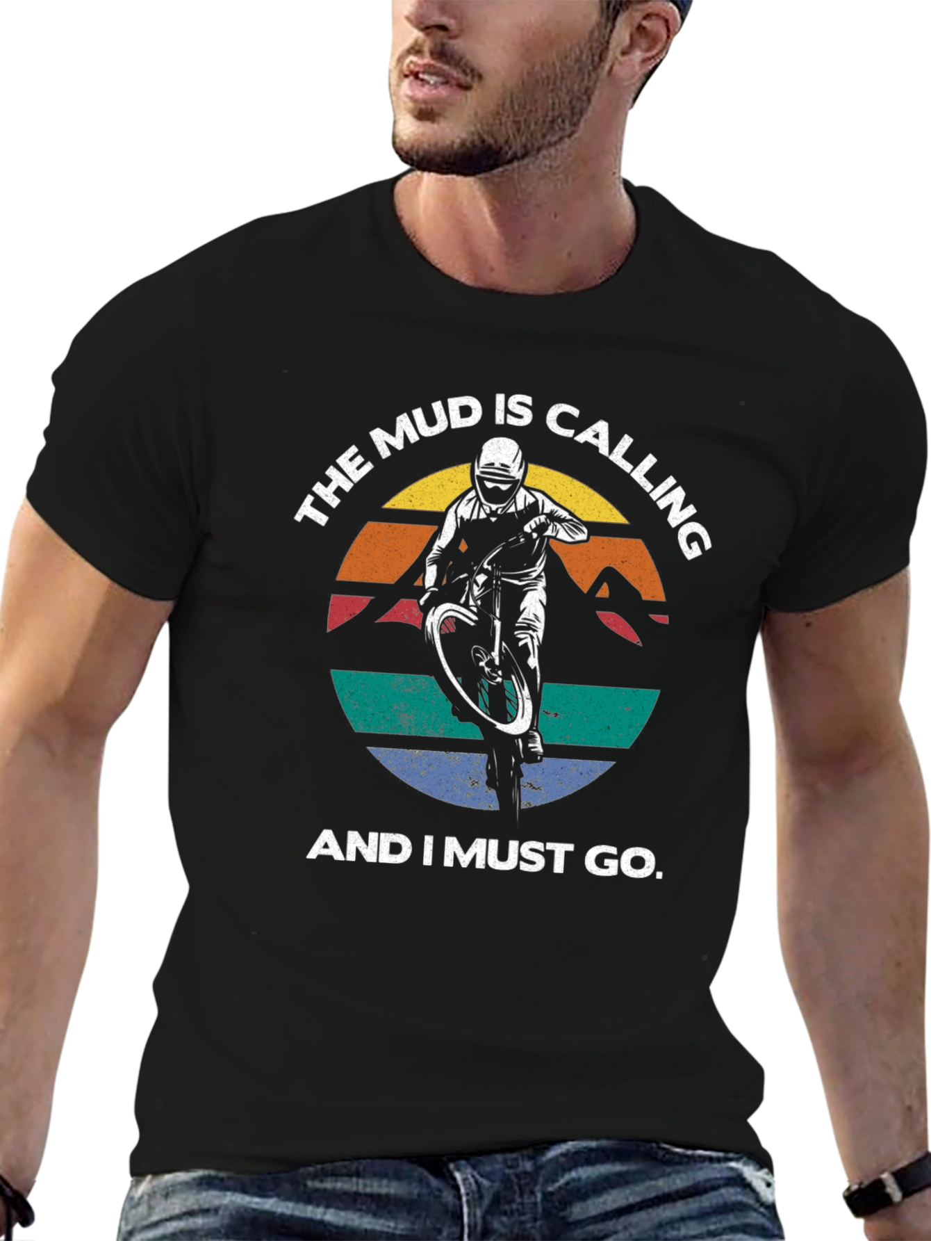 Mud Calling T-Shirt - Mountain Biking Adventure Tee
