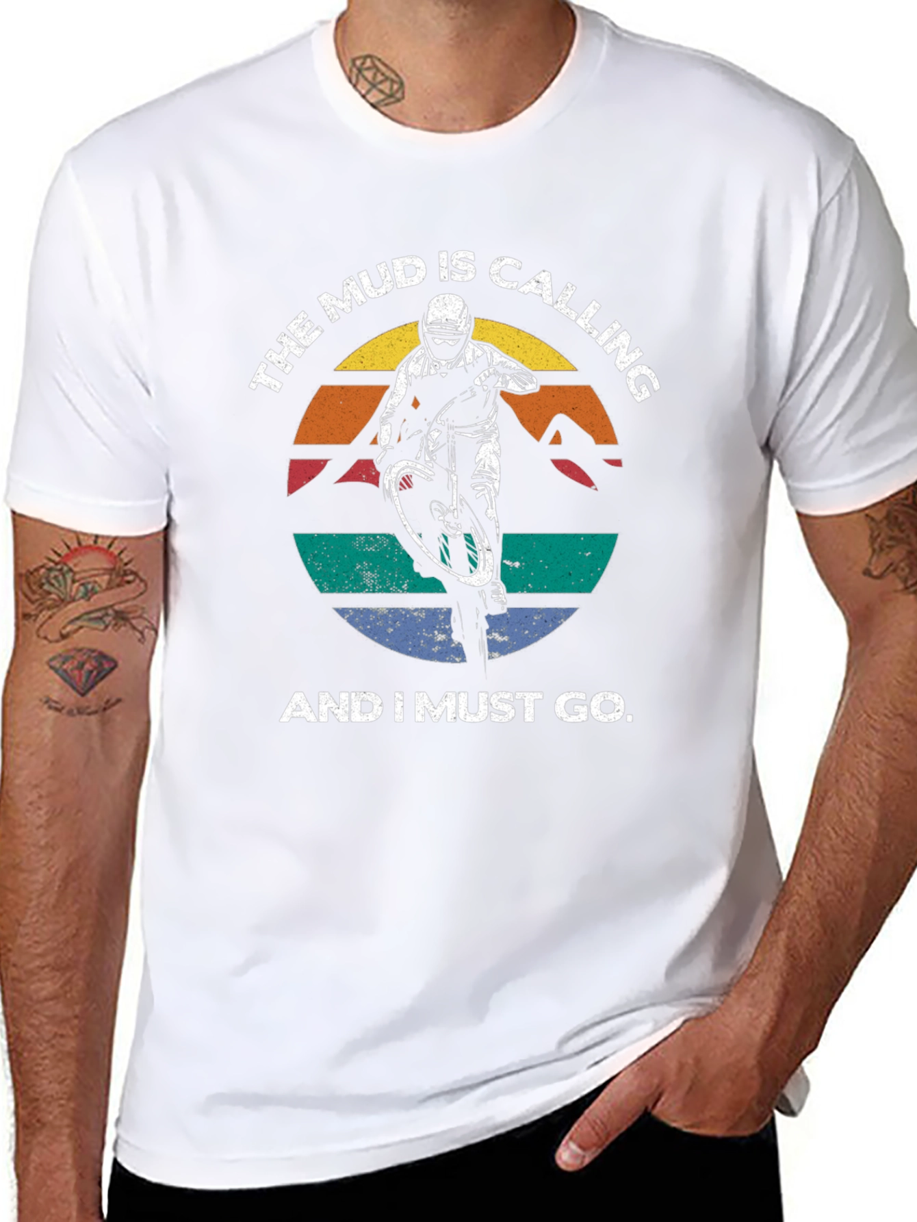 Mud Calling T-Shirt - Mountain Biking Adventure Tee