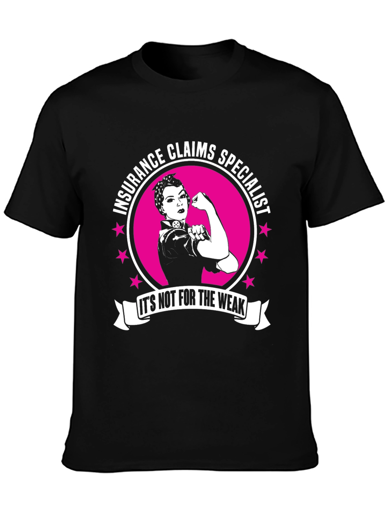Insurance Claims Specialist Rosie the Riveter T-Shirt