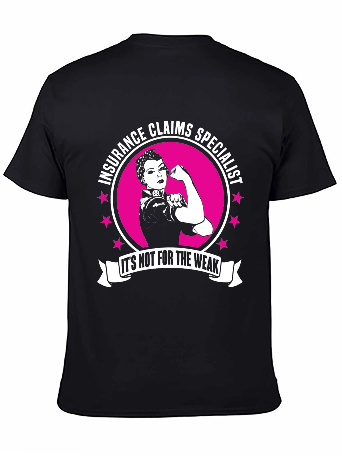 Insurance Claims Specialist Rosie the Riveter T-Shirt
