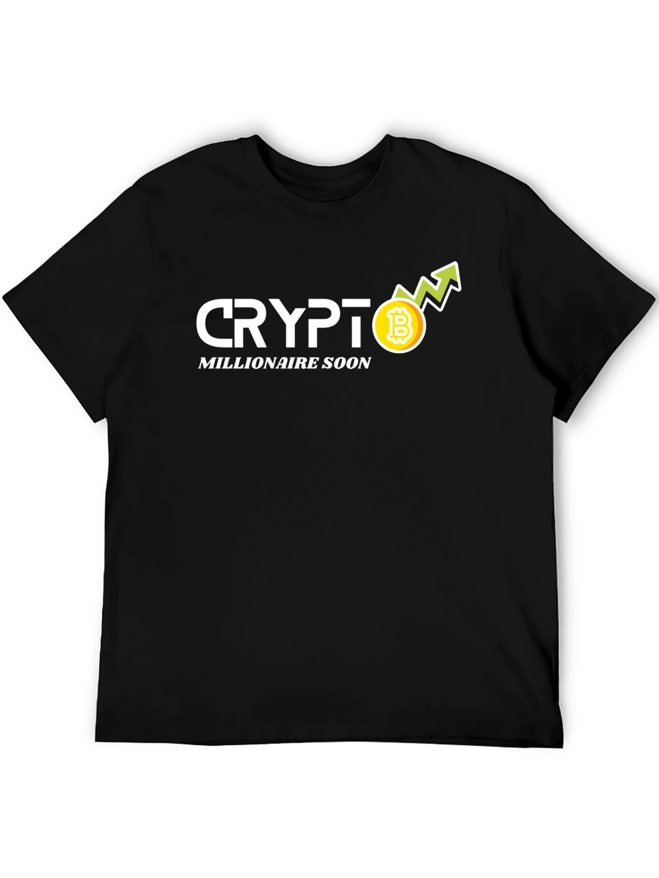 Crypto Millionaire Soon T-Shirt - Black