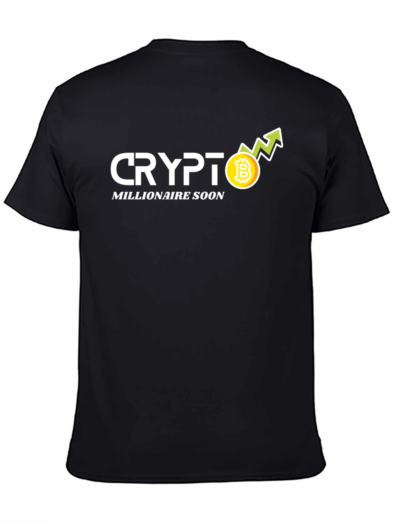 Crypto Millionaire Soon T-Shirt - Black
