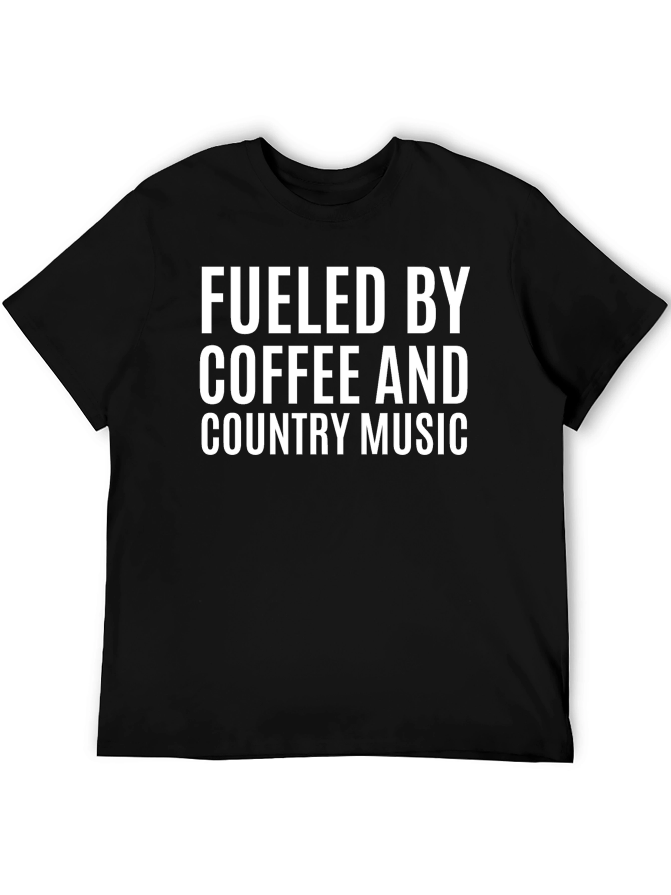Fueled By Coffee & Country Music Graphic Tee