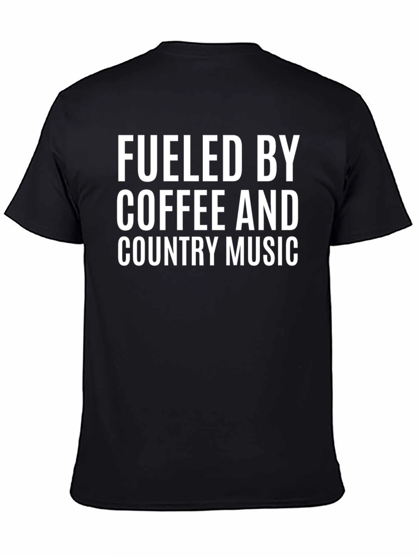 Fueled By Coffee & Country Music Graphic Tee