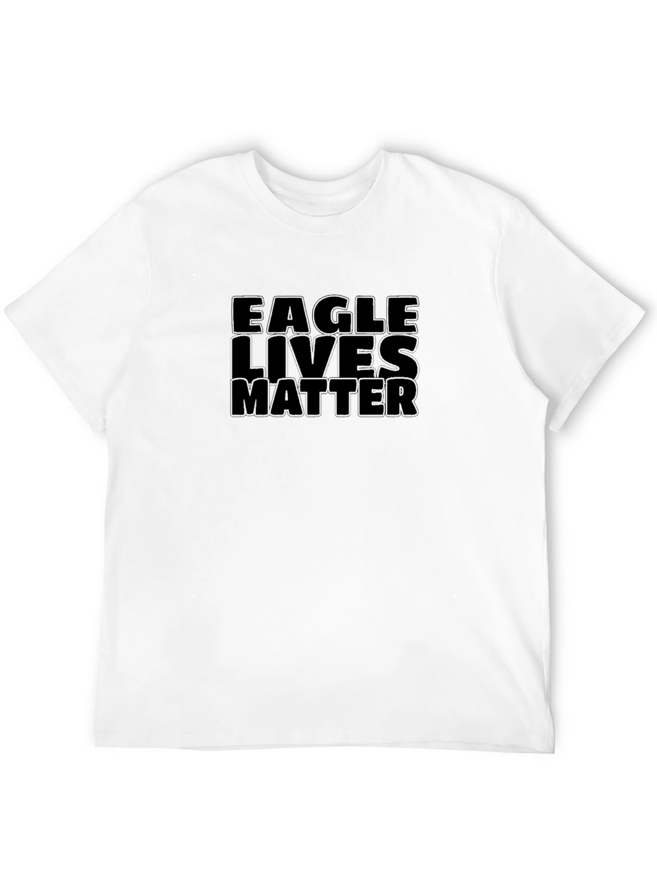 Eagle Lives Matter Black Tee - Mens Statement T-Shirt