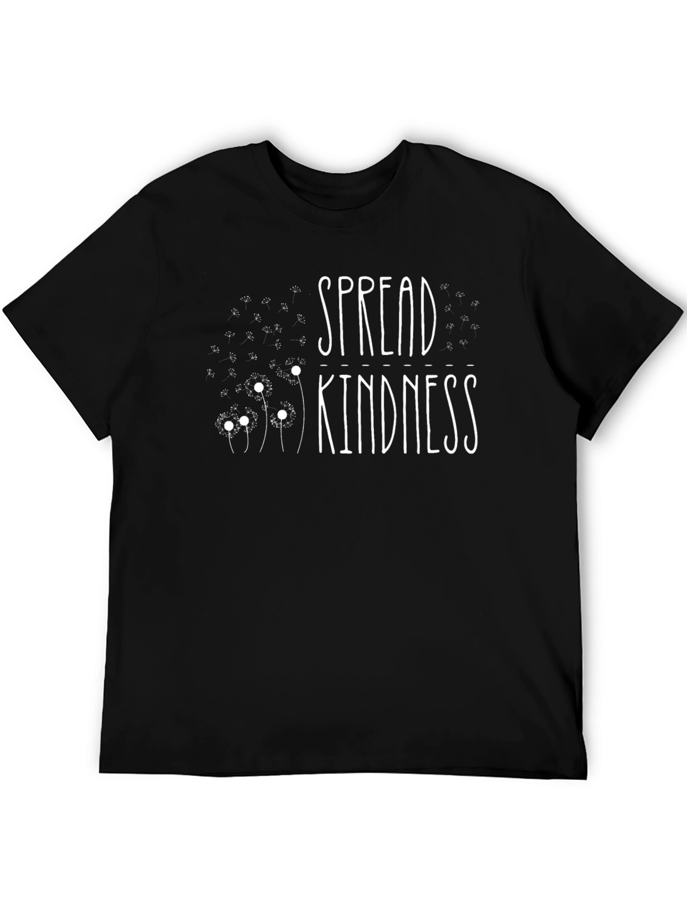 Spread Kindness T-Shirt - Black Graphic Tee