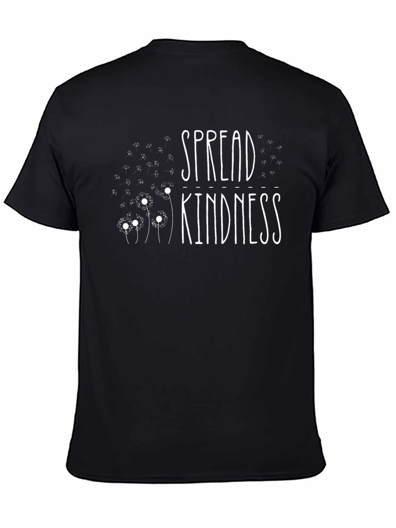 Spread Kindness T-Shirt - Black Graphic Tee