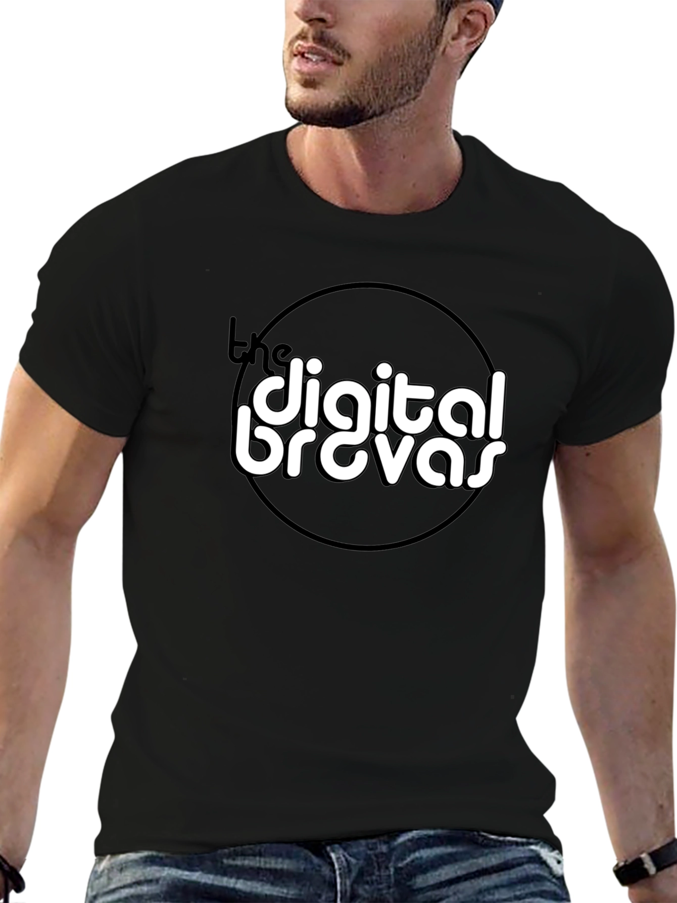 Digital Bravas Black T-Shirt