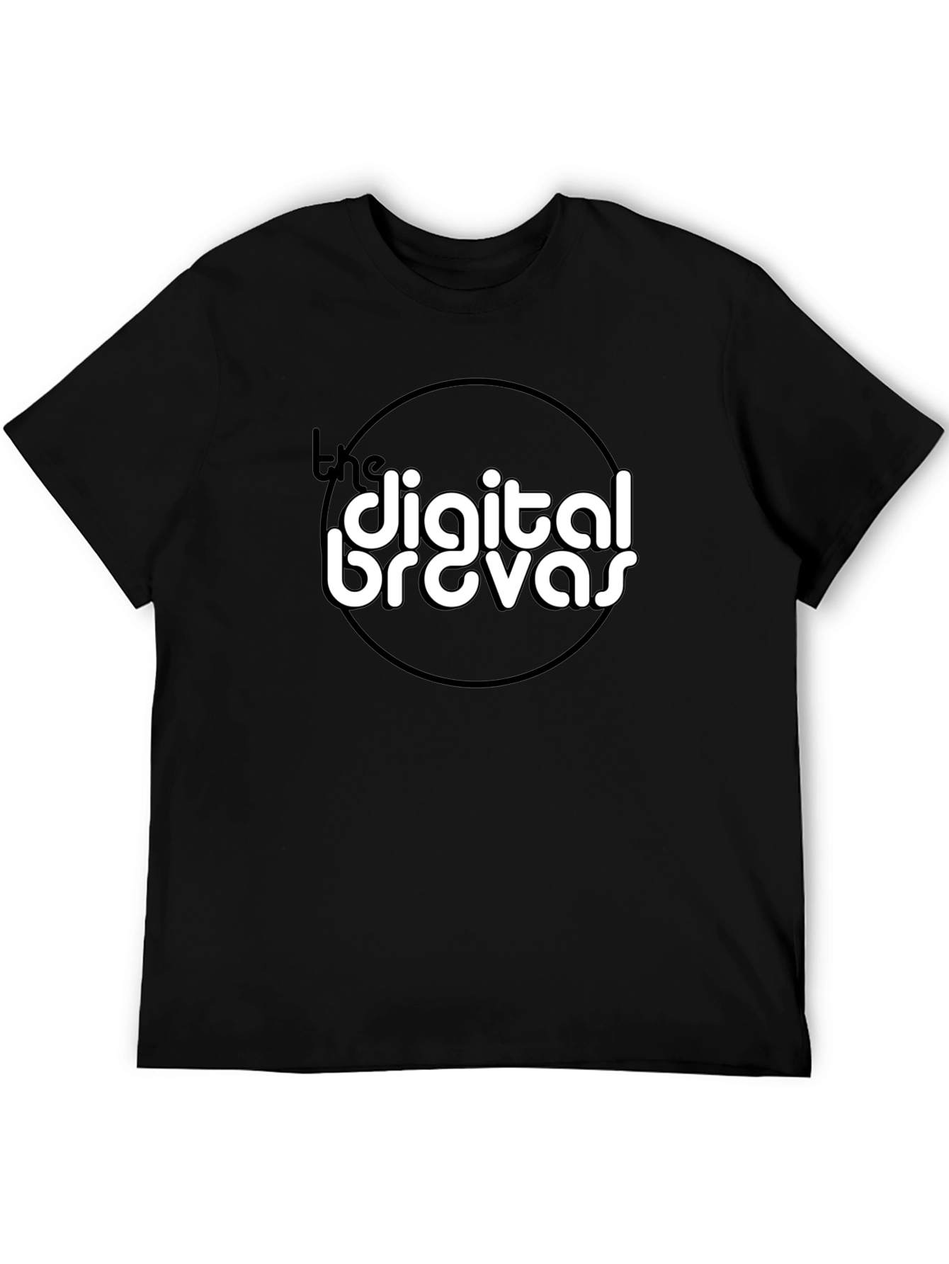 Digital Bravas Black T-Shirt