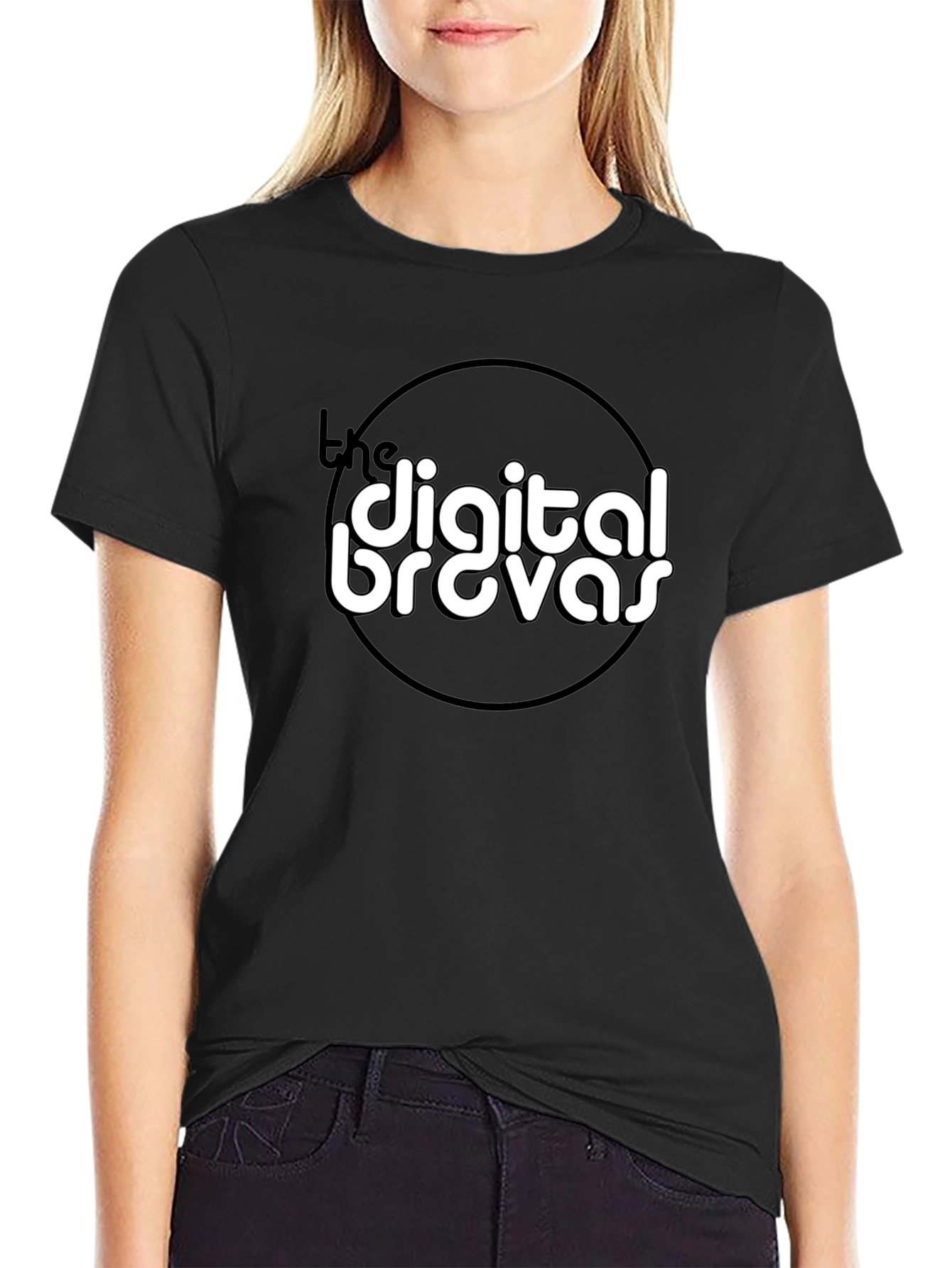 Digital Bravas Black T-Shirt