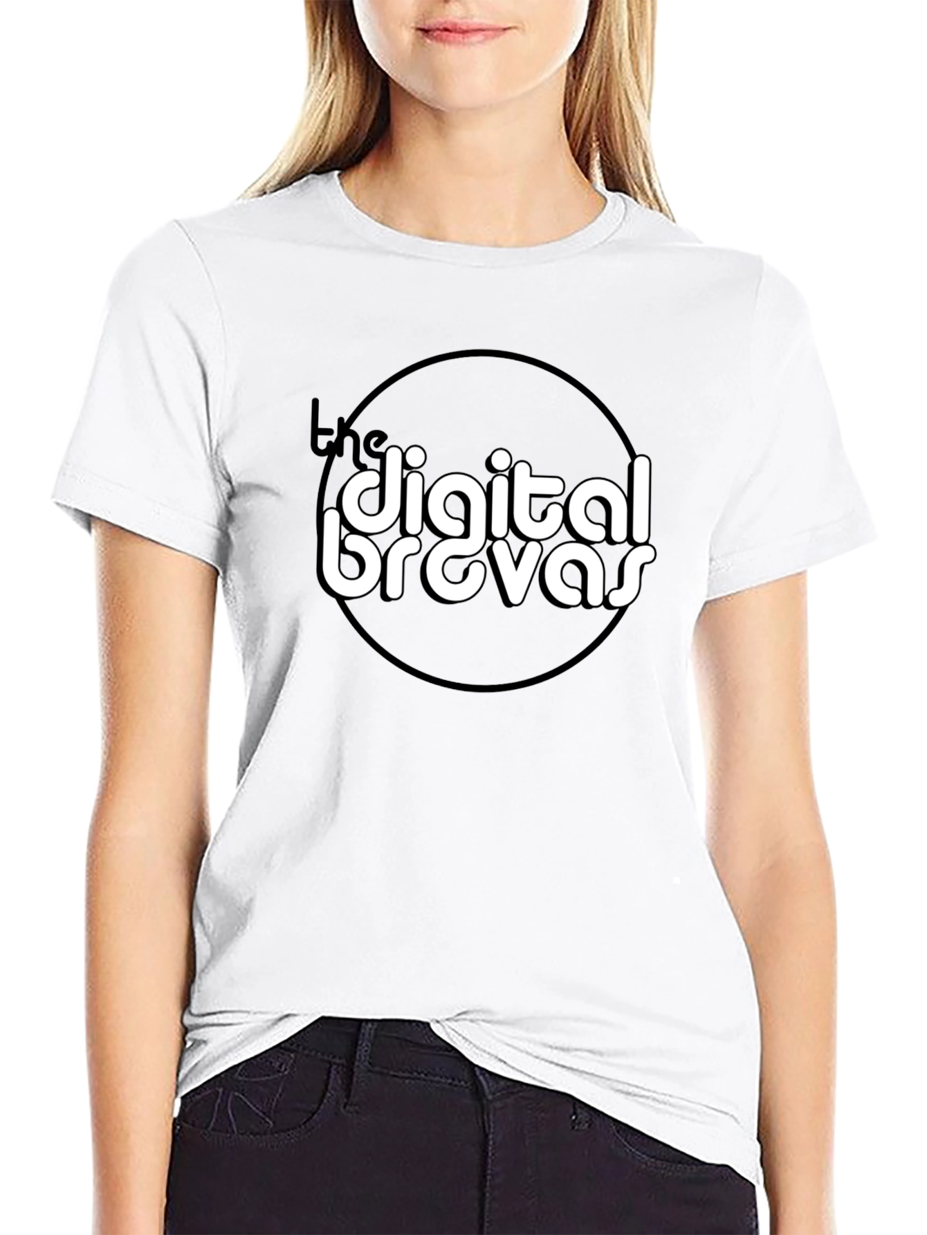 Digital Bravas Black T-Shirt