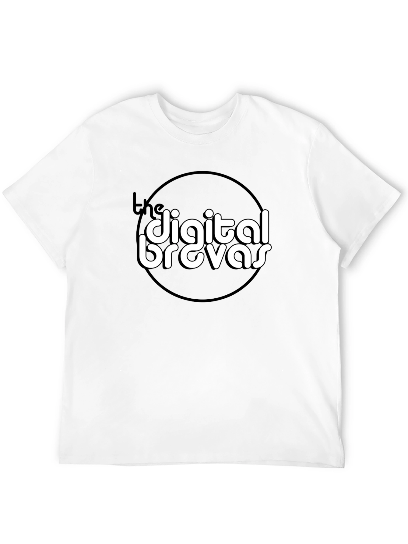 Digital Bravas Black T-Shirt