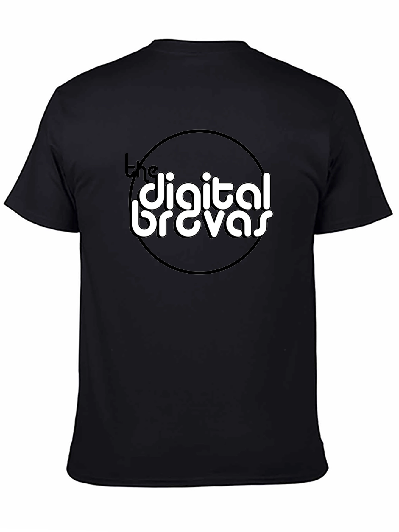 Digital Bravas Black T-Shirt