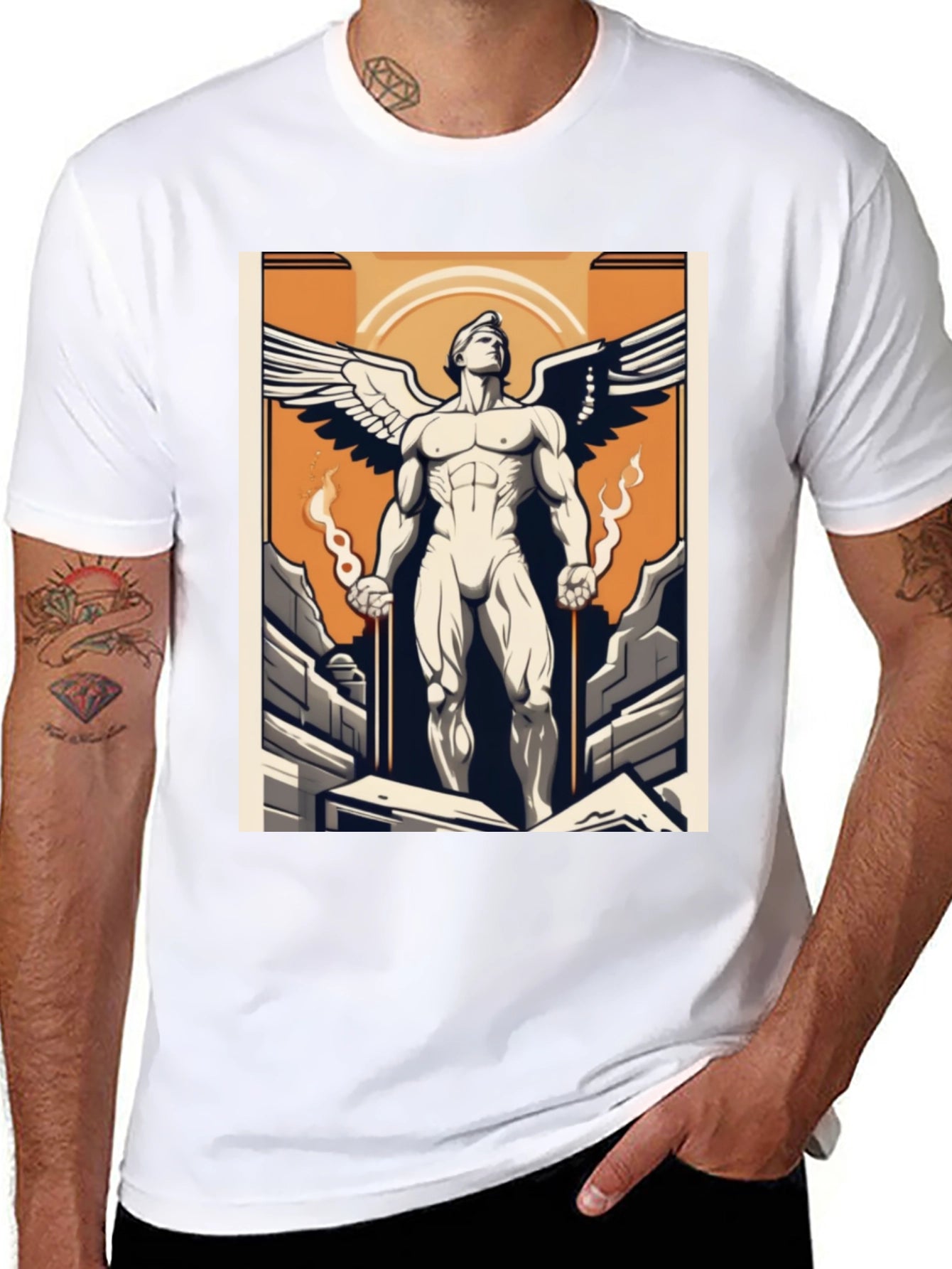 Winged Victory T-Shirt: Mythic Graphic Tee