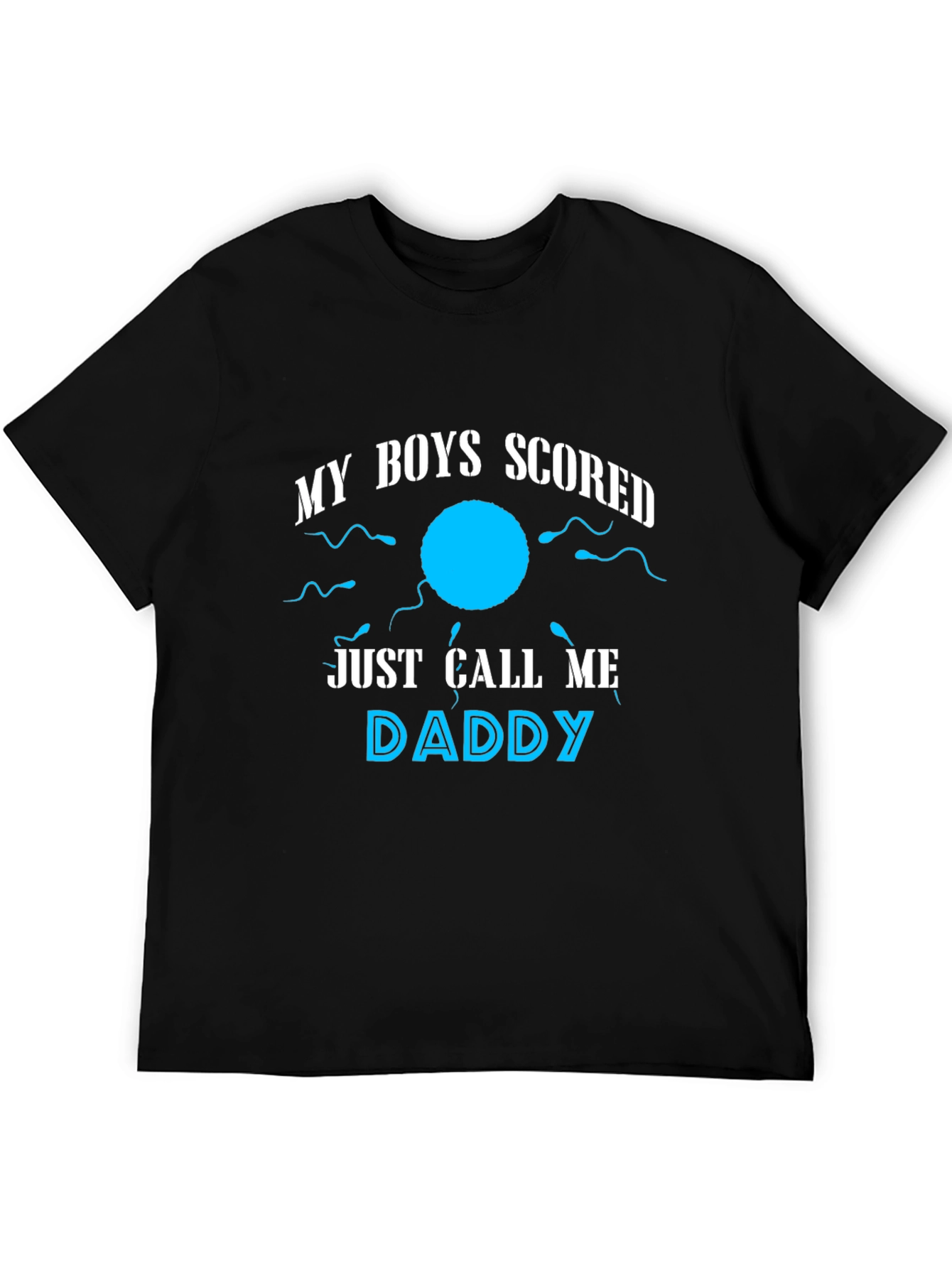 My Boys Scored Funny Graphic T-Shirt