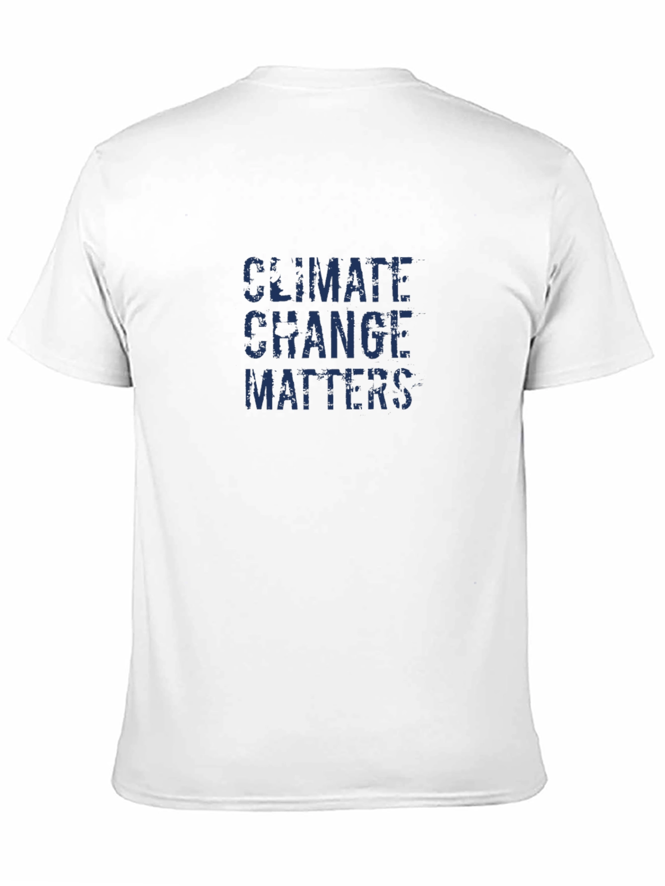 Climate Change Matters Black T-Shirt