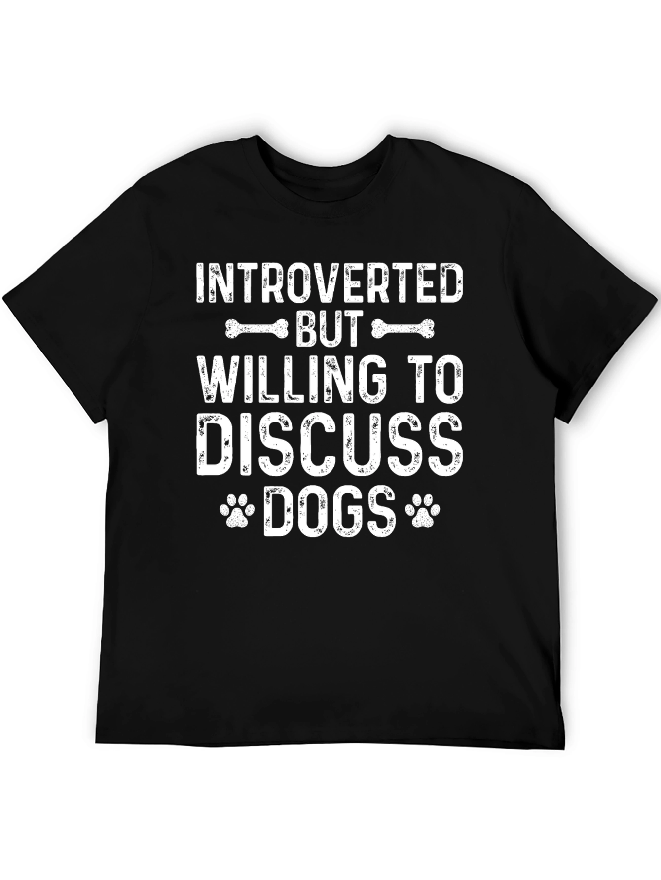 Introverted Dog Lover T-Shirt - Funny Animal Tee