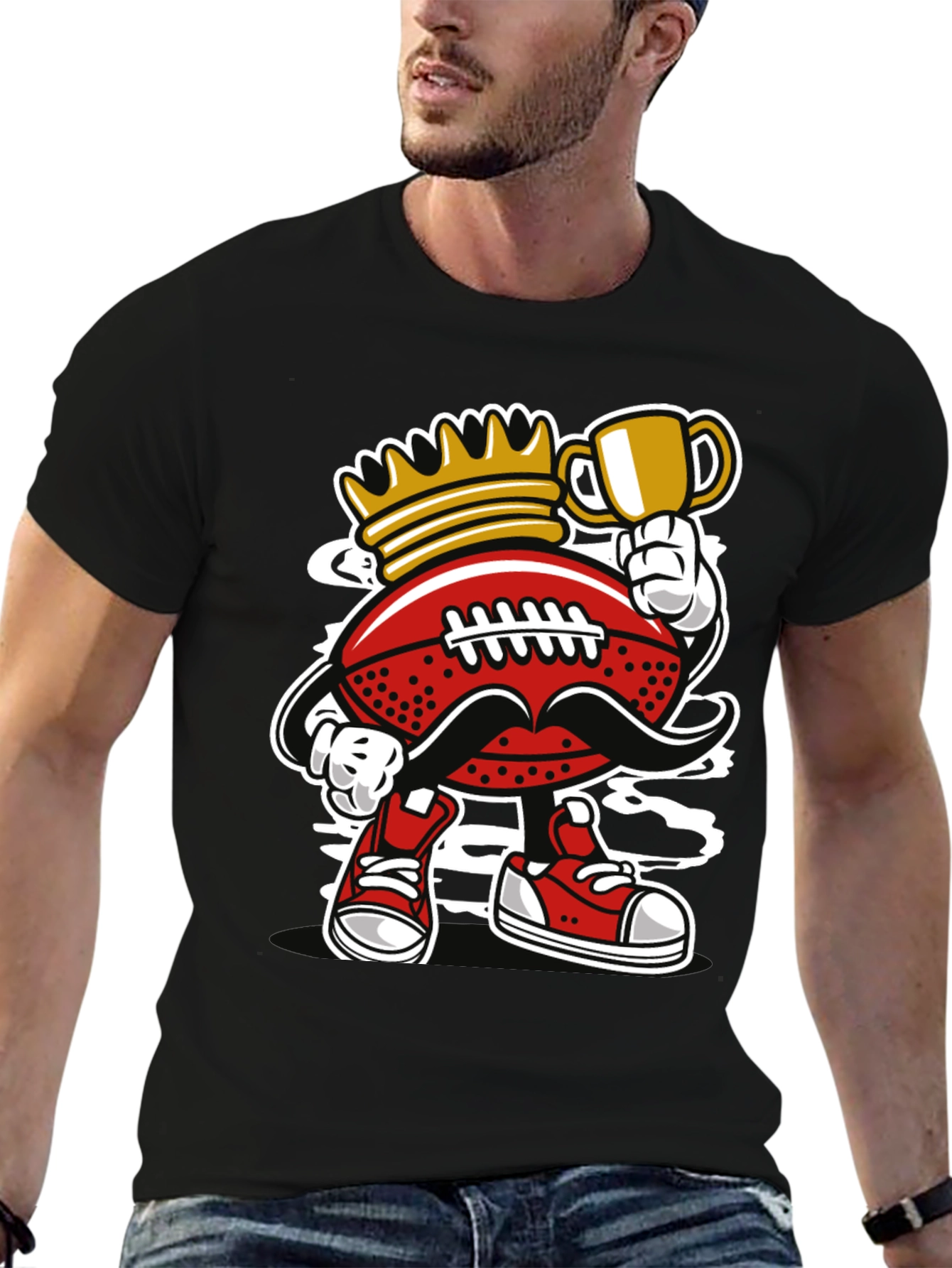 Football King Graphic T-Shirt