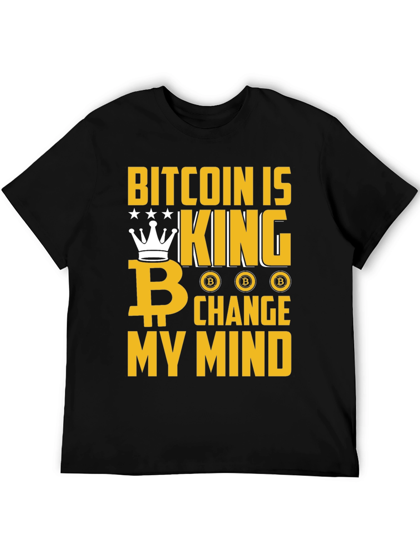 Bitcoin is King Graphic Tee