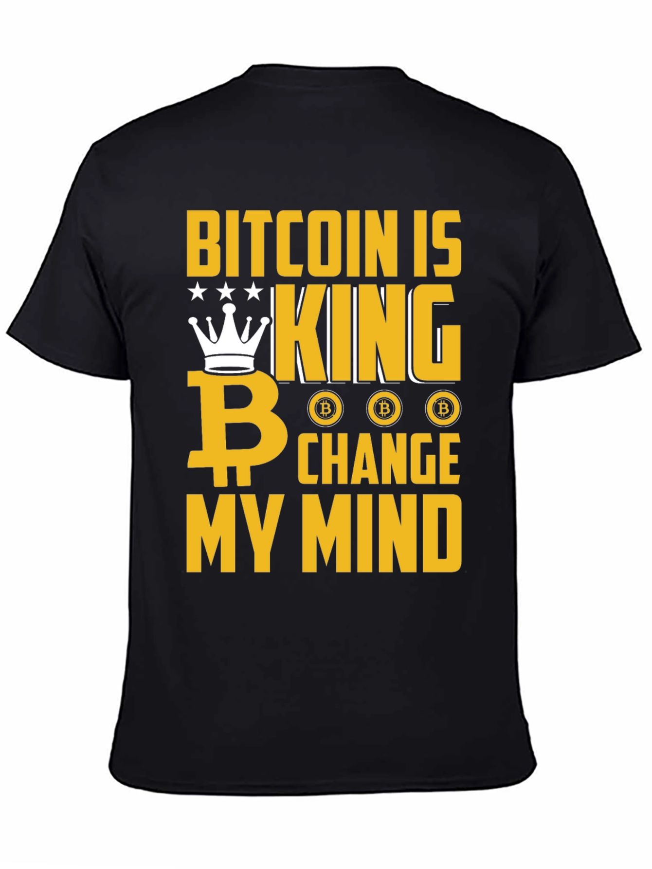 Bitcoin is King Graphic Tee