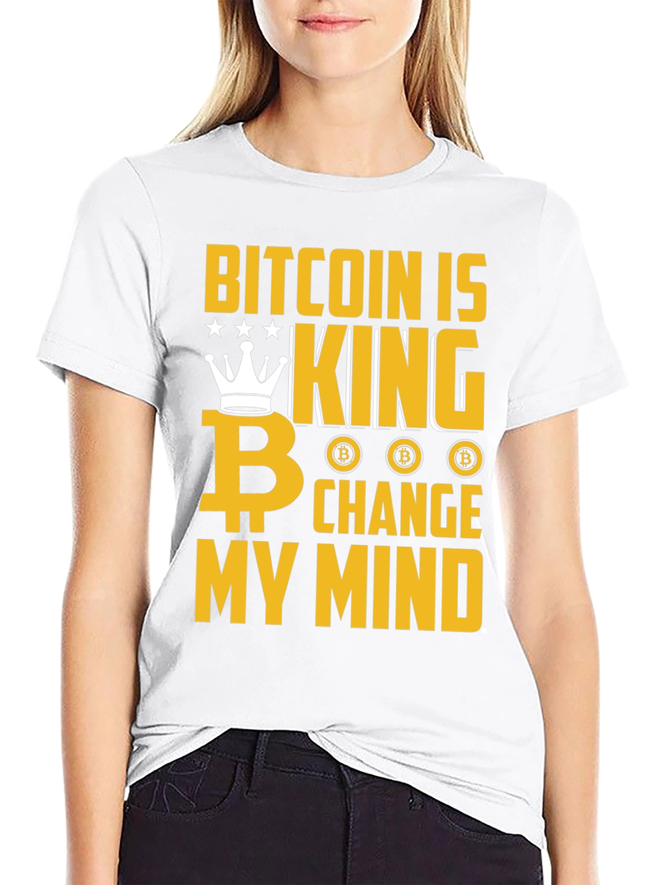 Bitcoin is King Graphic Tee