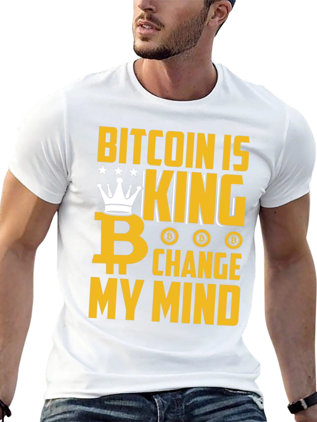 Bitcoin is King Graphic Tee